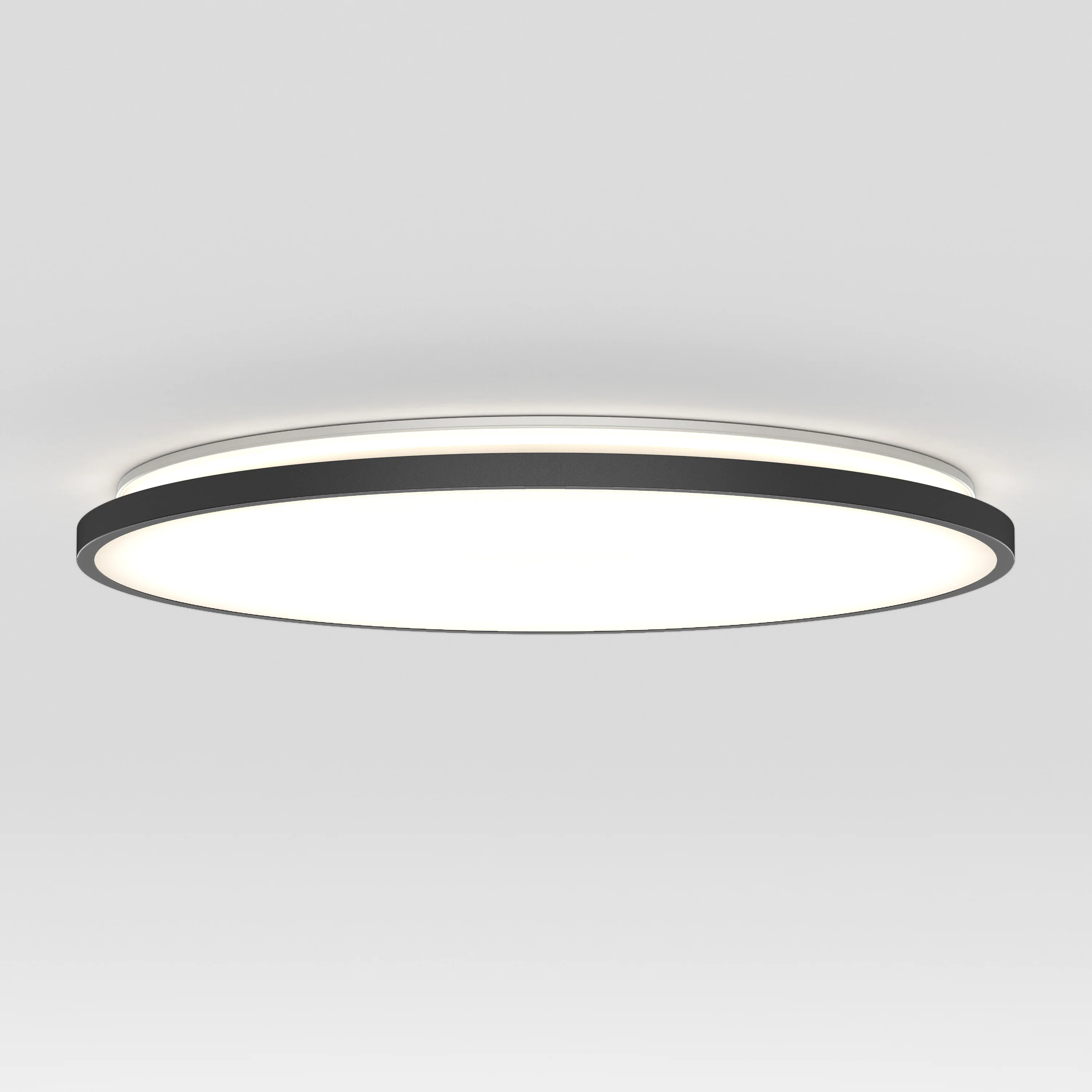 Europa 21 in. LED modern flush mount light - with remote - Image 3