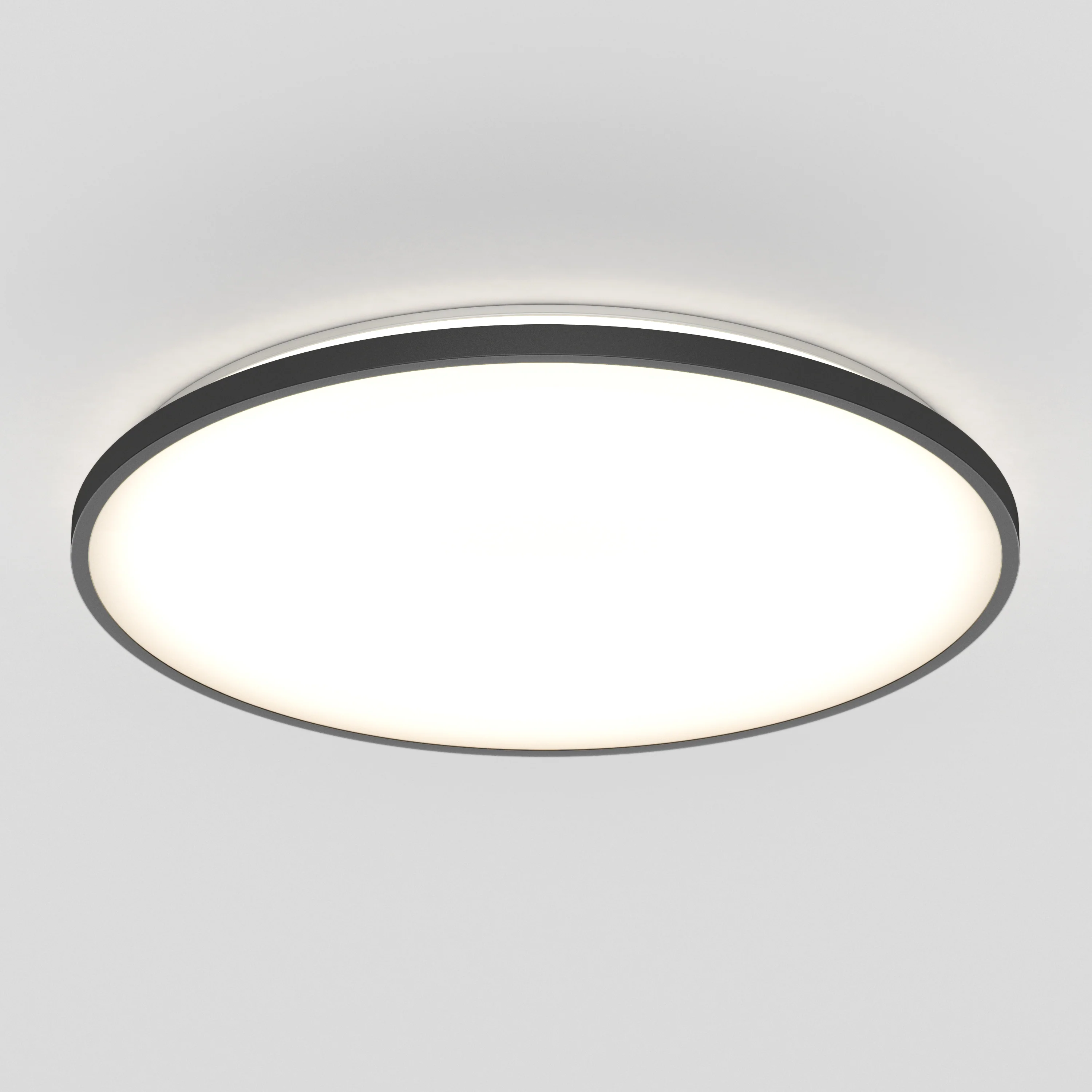 Europa 21 in. LED modern flush mount light - with remote - Image 4