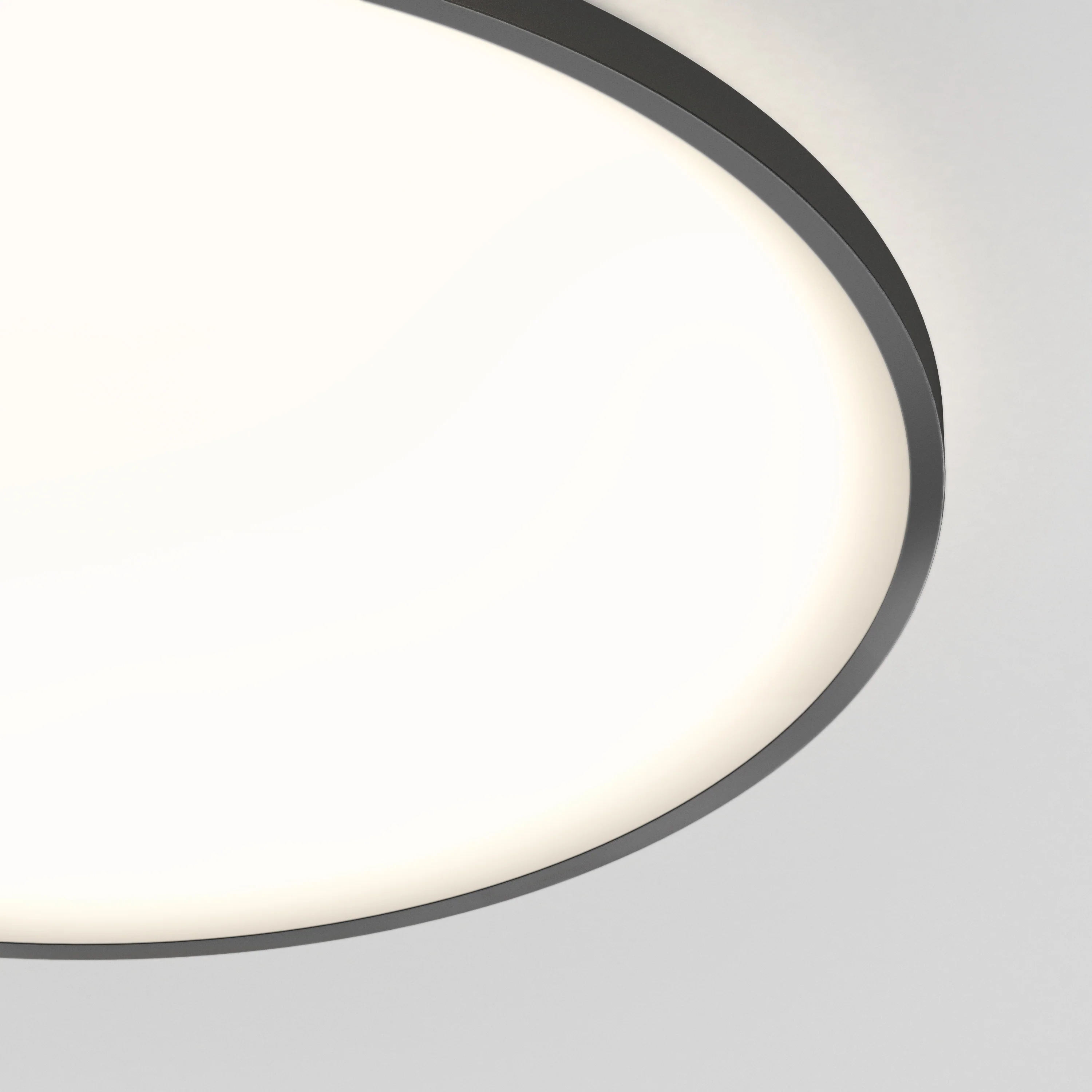 Europa 21 in. LED modern flush mount light - with remote - Image 5