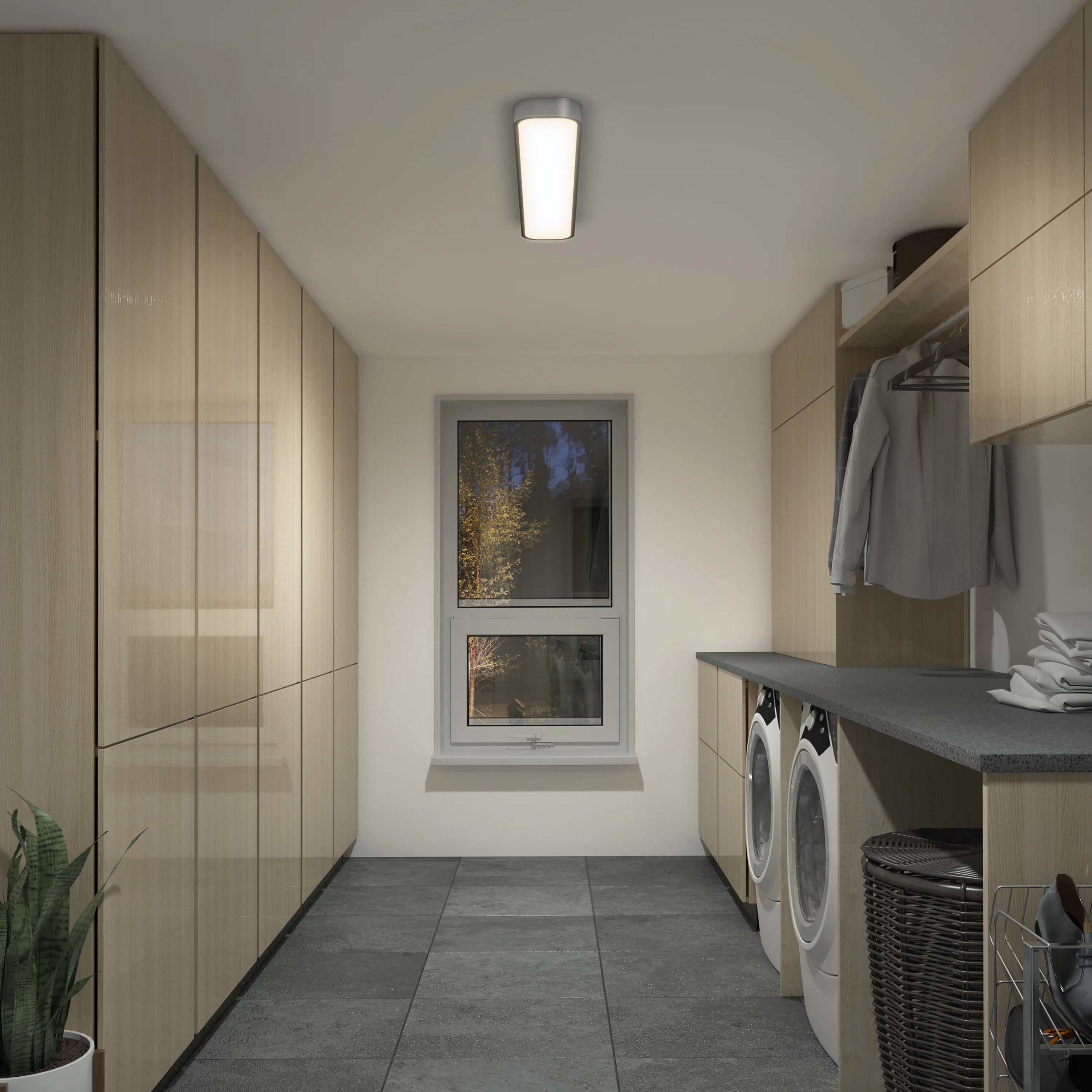 Europa 36 LED flush mount light - with remote - Image 2