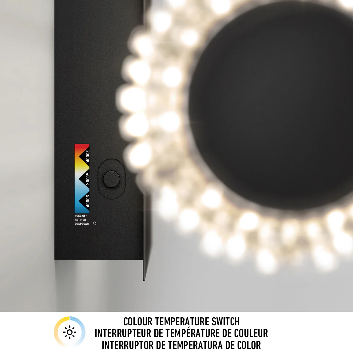 Exalto modern LED bathroom vanity light - Image 10