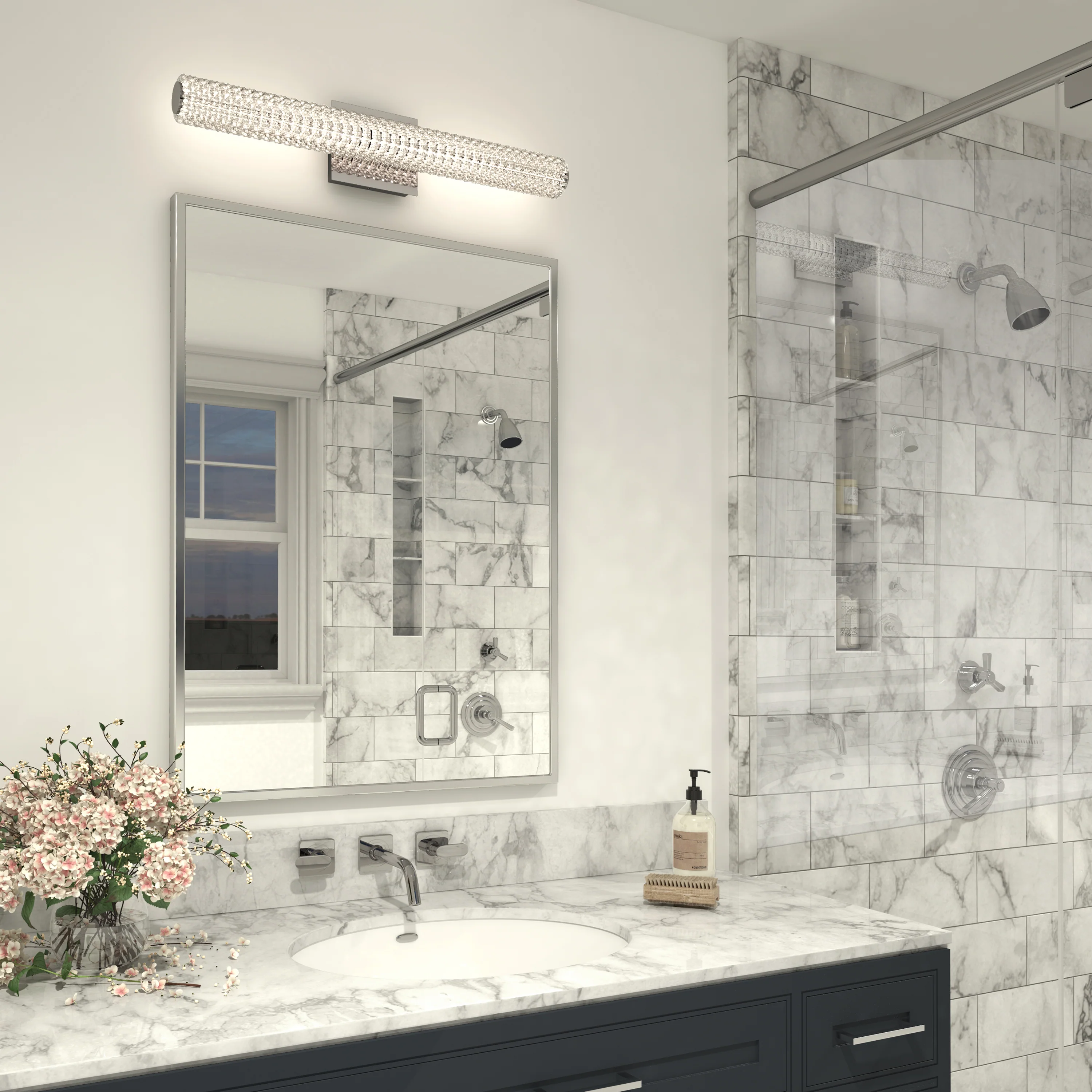 Exalto modern LED bathroom vanity light - Image 16