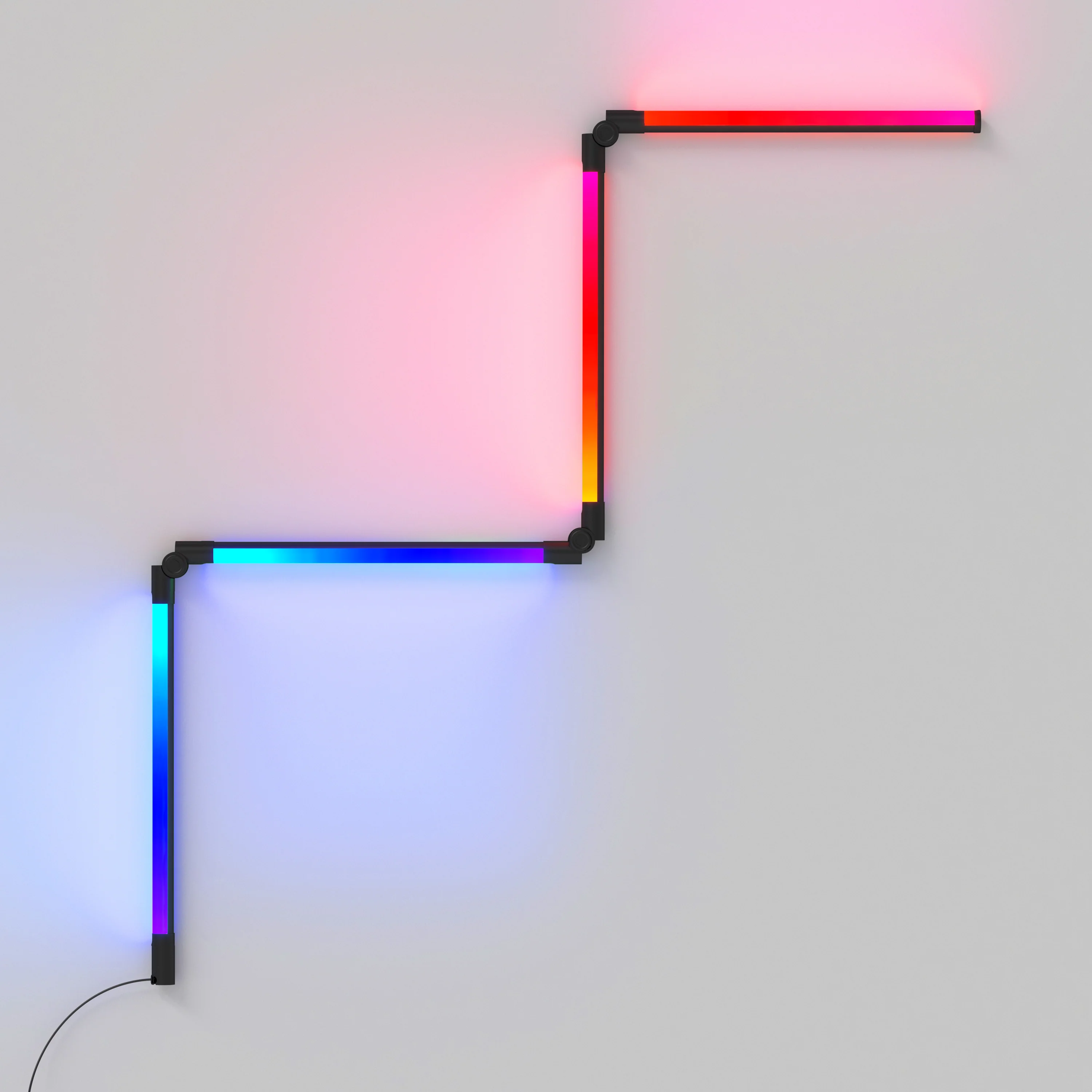 Fitch smart foldable RGB LED gaming floor lamp - Image 4
