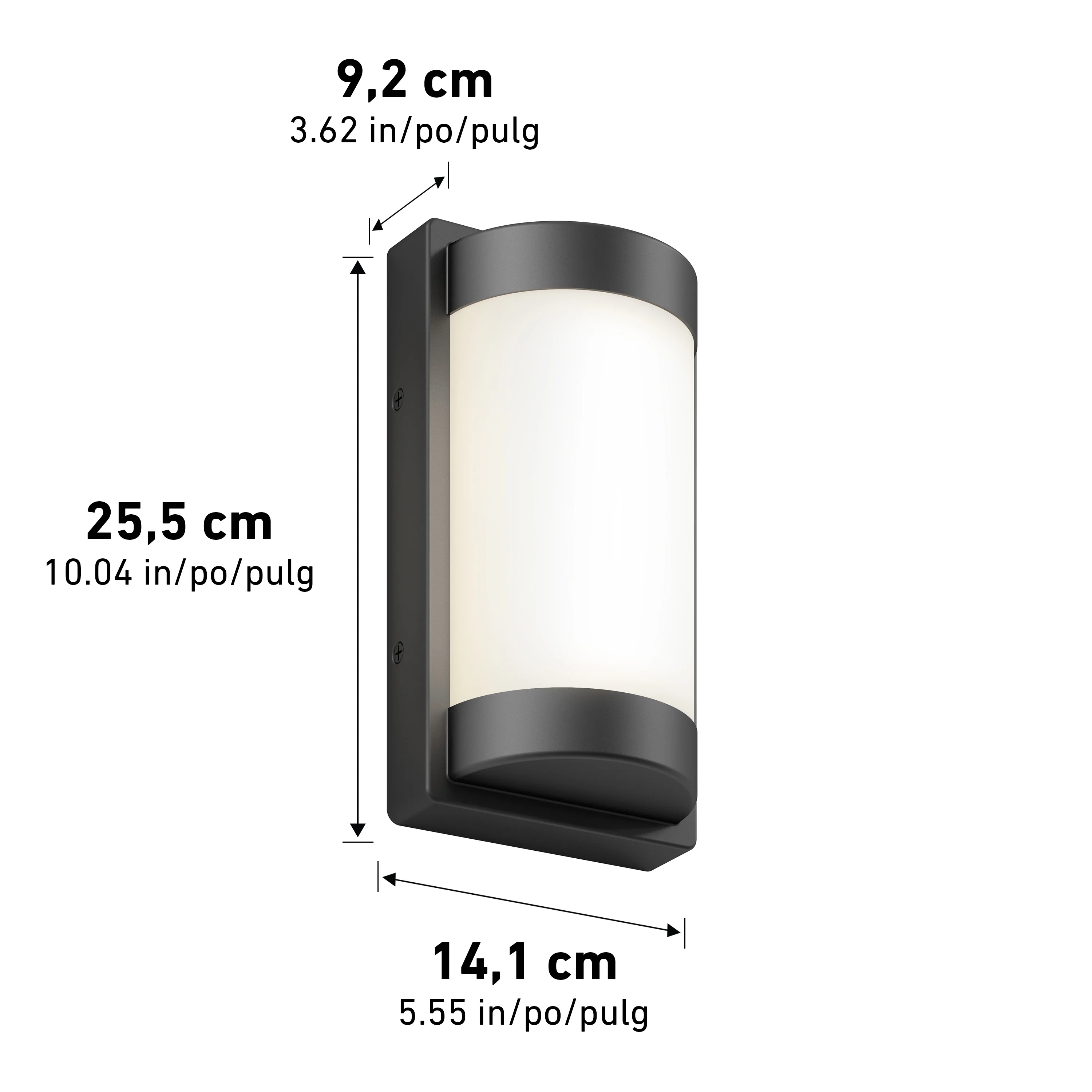 Fogo modern LED indoor-outdoor wall light 5 CCT - Image 14