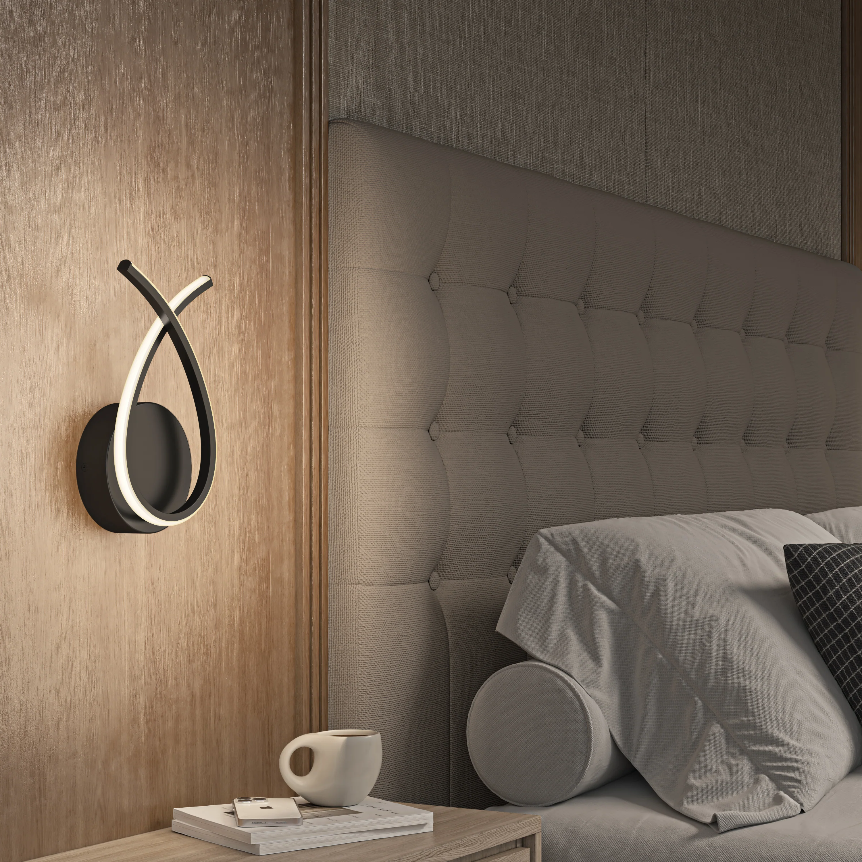 Gamma modern LED wall sconce 5 CCT - Image 12