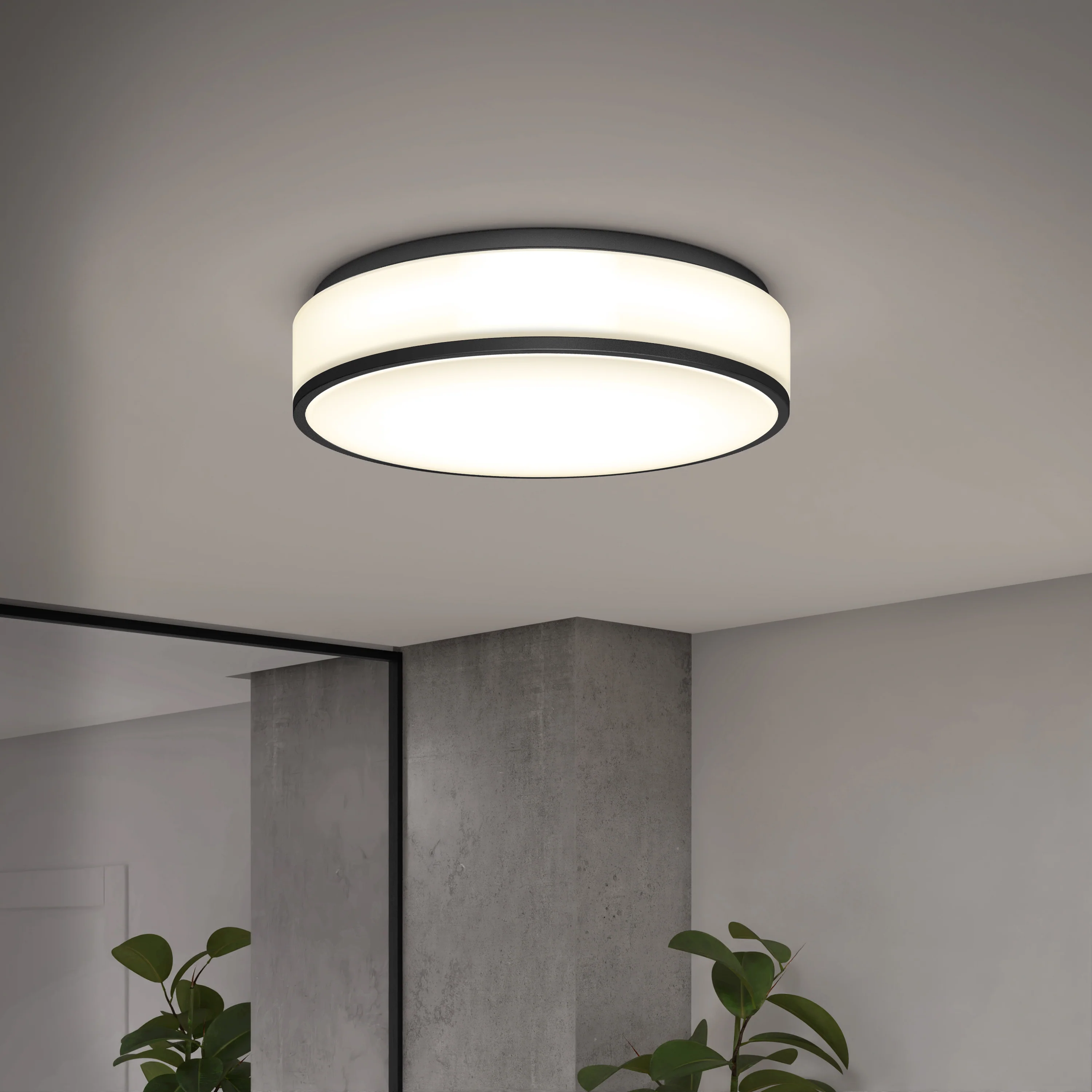 Giada 15 in. LED modern flush mount light 5 CCT - Image 10