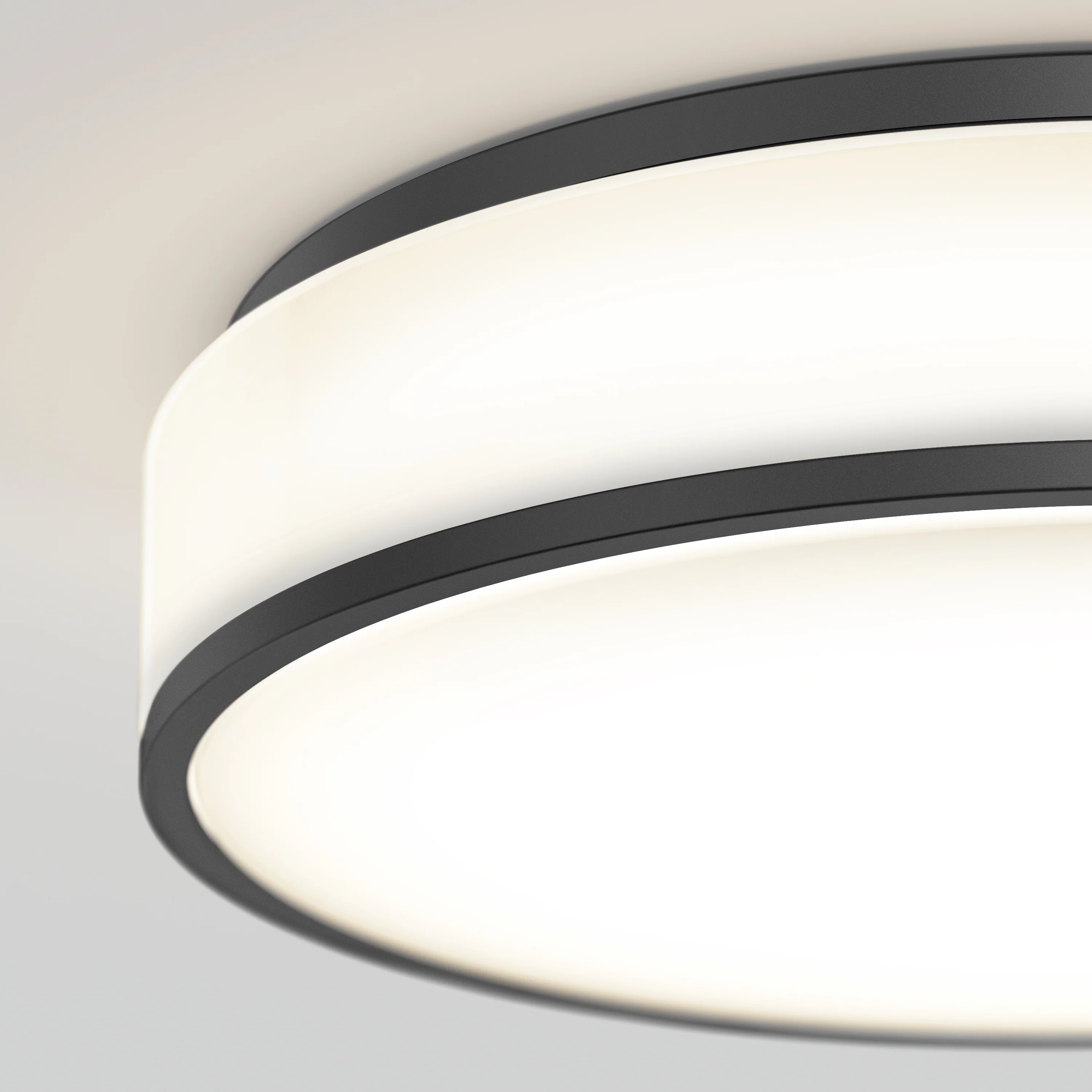 Giada 15 in. LED modern flush mount light 5 CCT - Image 5