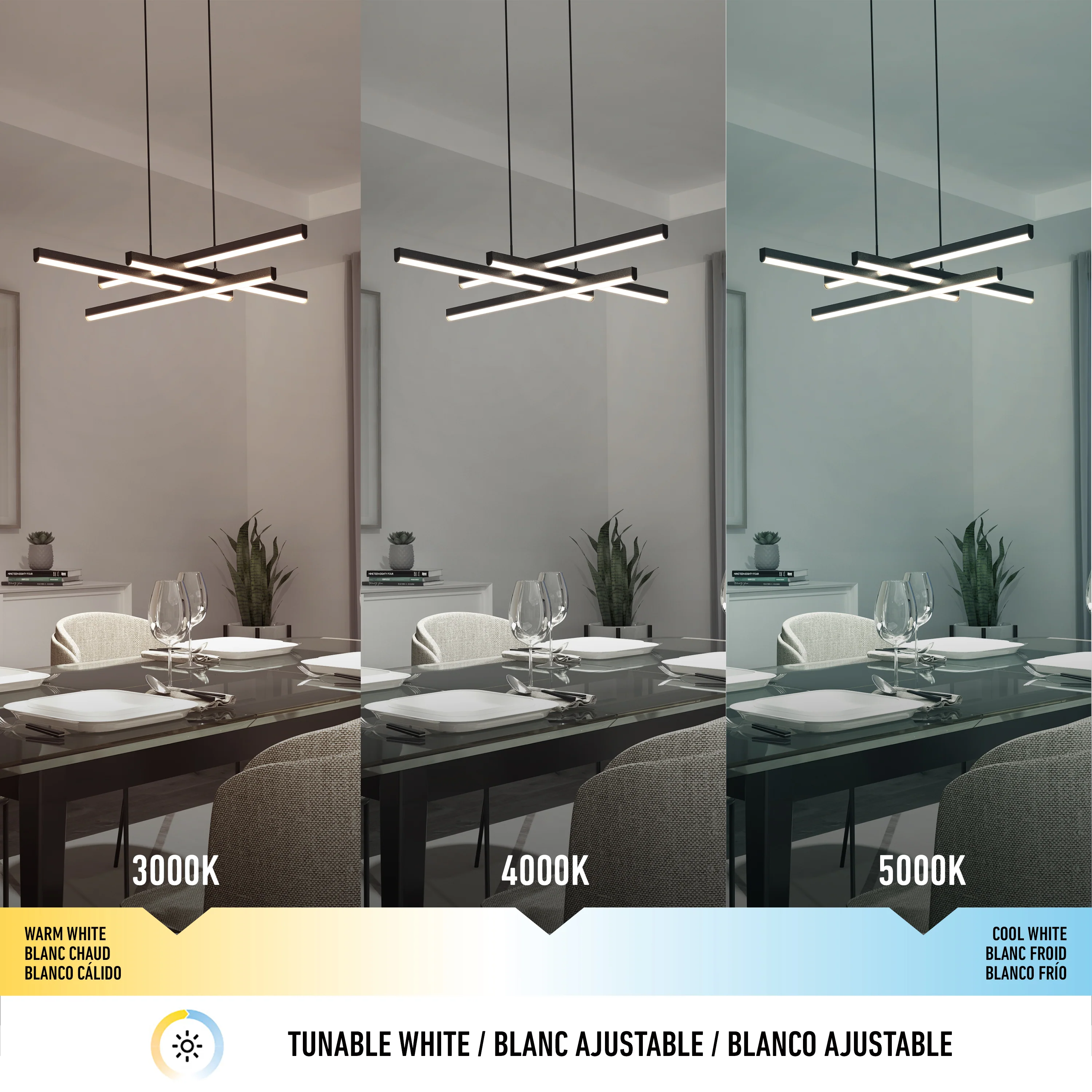 Grid LED pendant light - Image 6