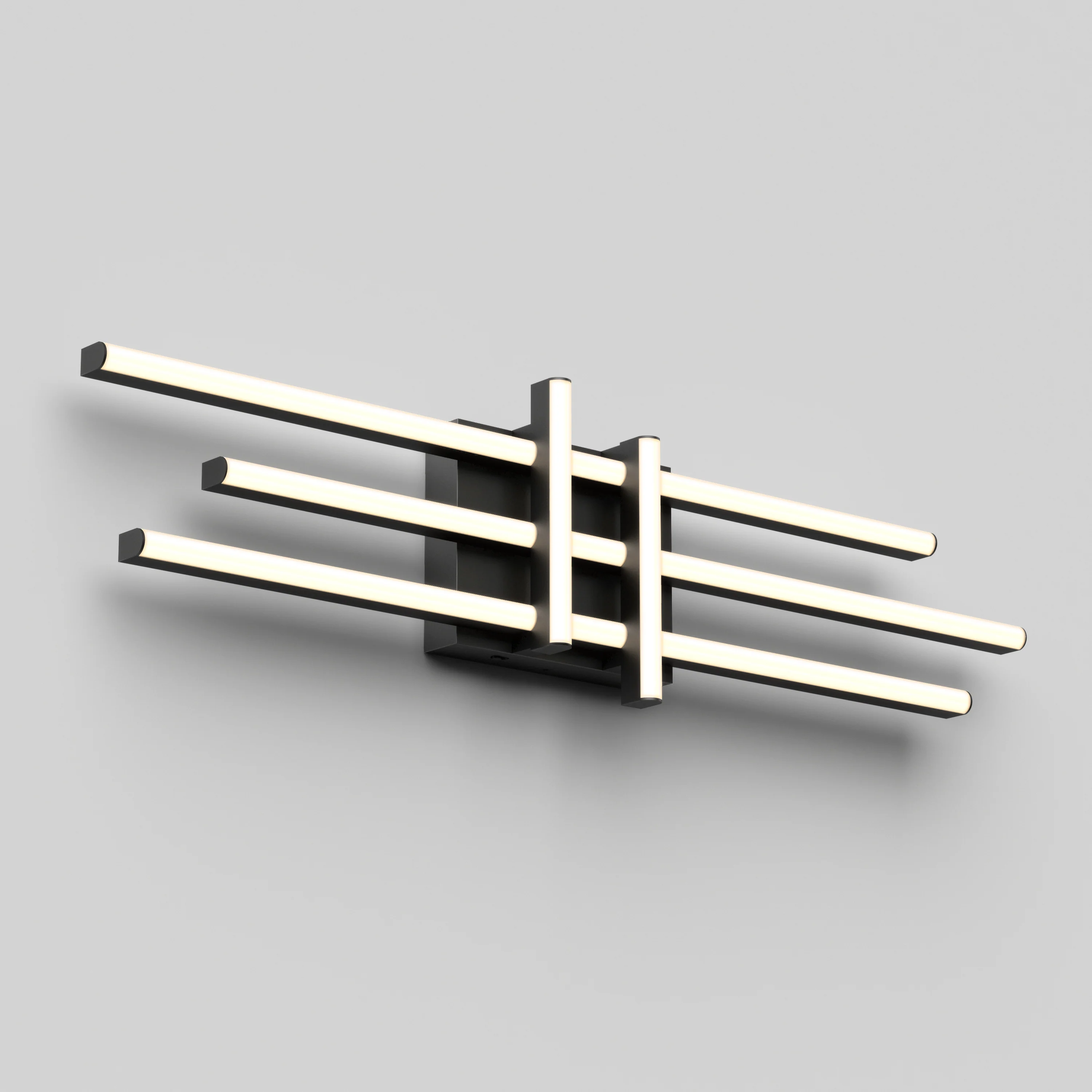 Grid modern LED bathroom vanity light - Image 2