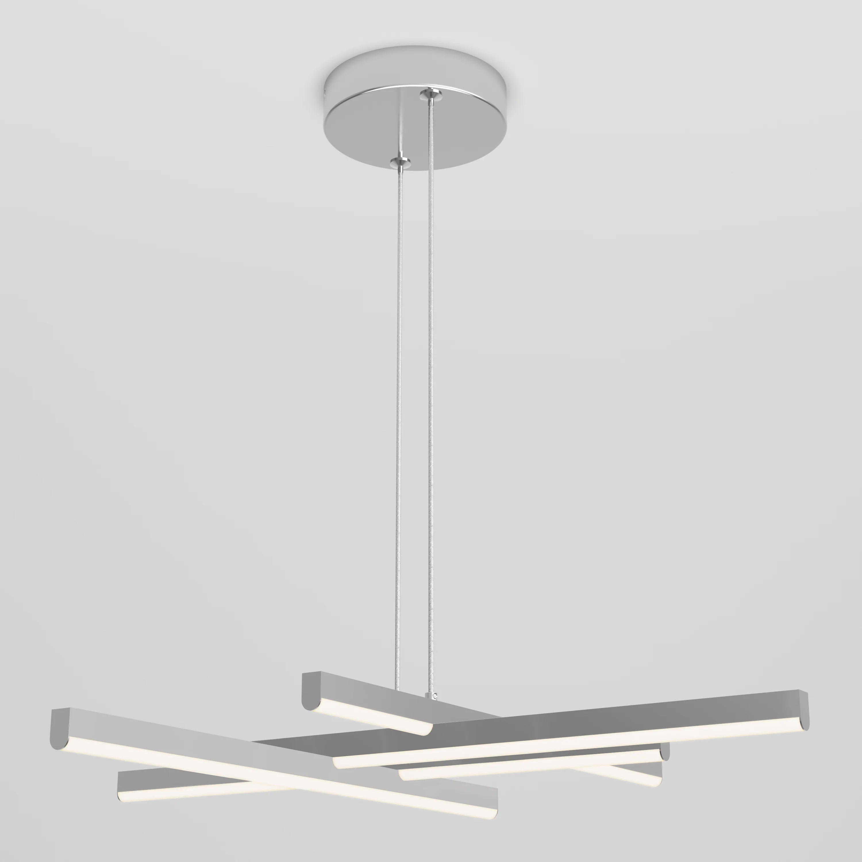 Grid modern LED pendant light 5 CCT - Image 3