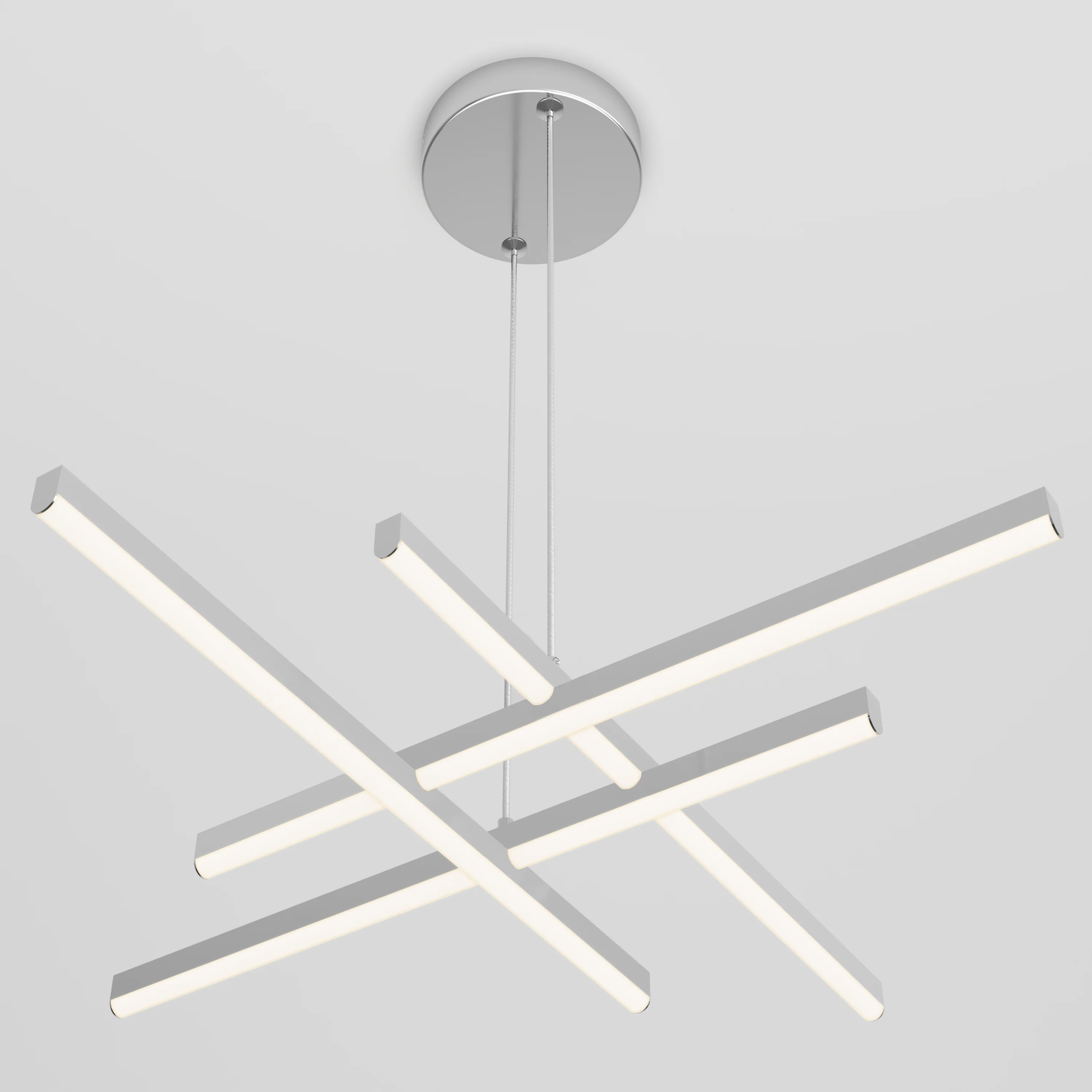 Grid modern LED pendant light 5 CCT - Image 4