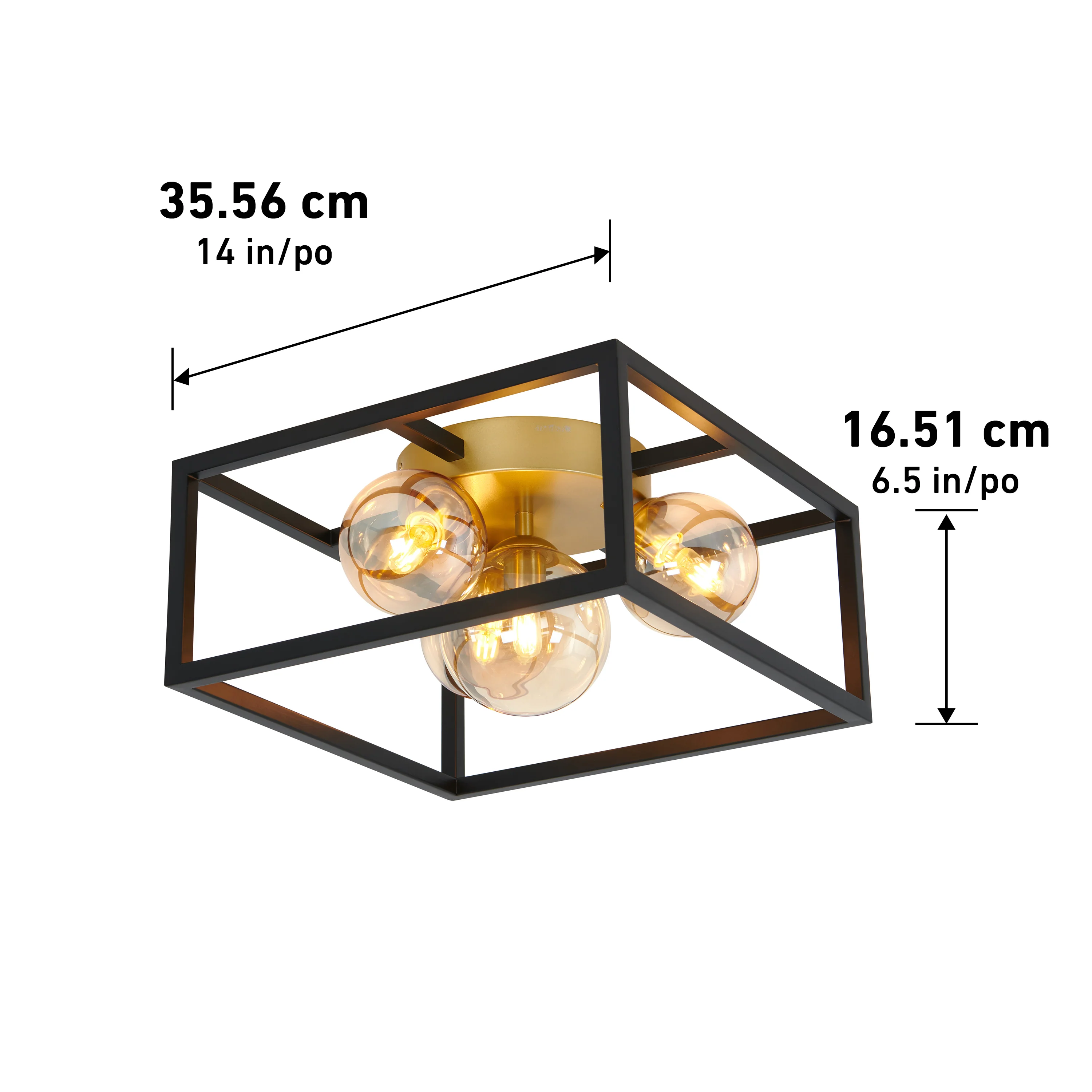 Griffintown LED flush mount light - Image 9