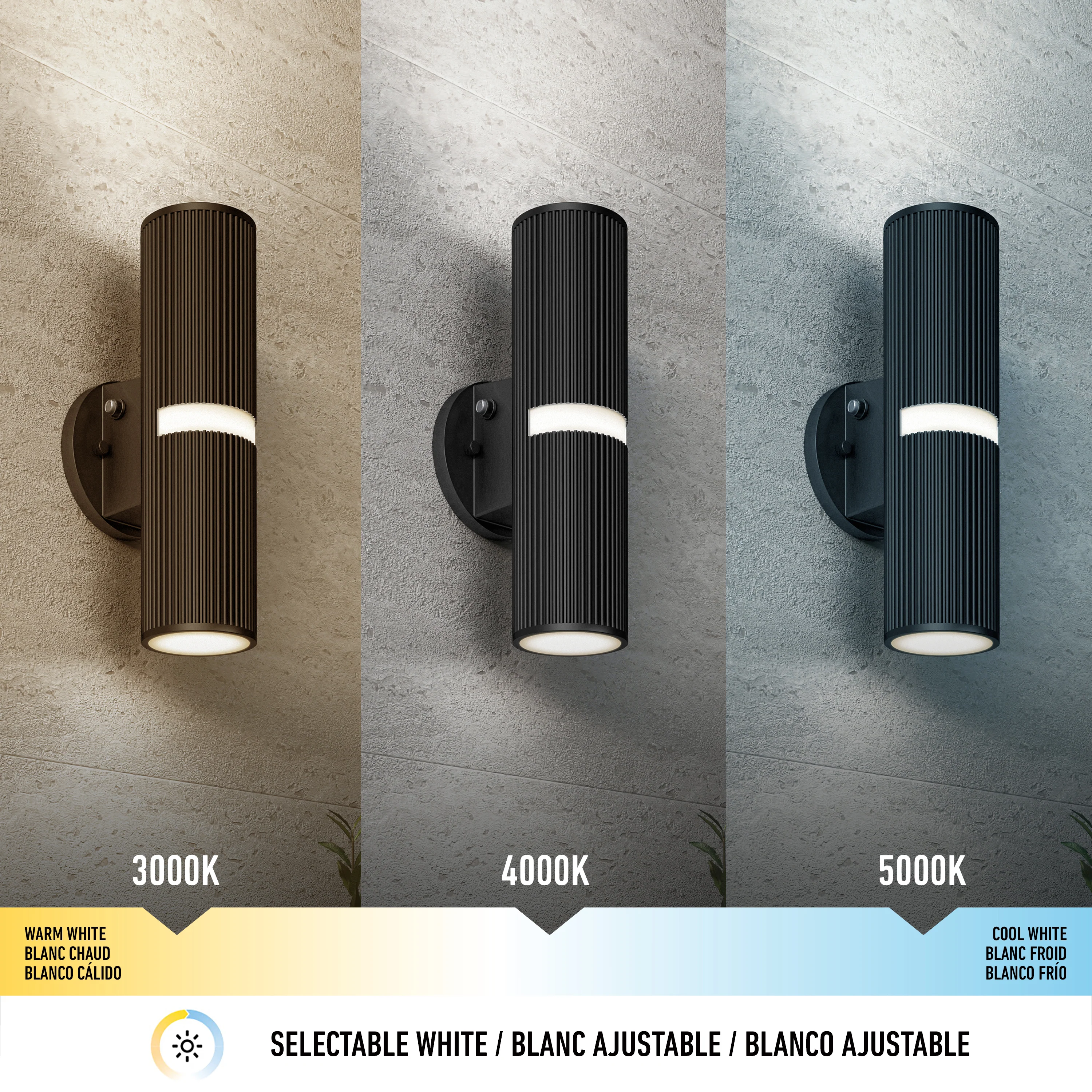 Groove LED indoor-outdoor wall light - Image 10