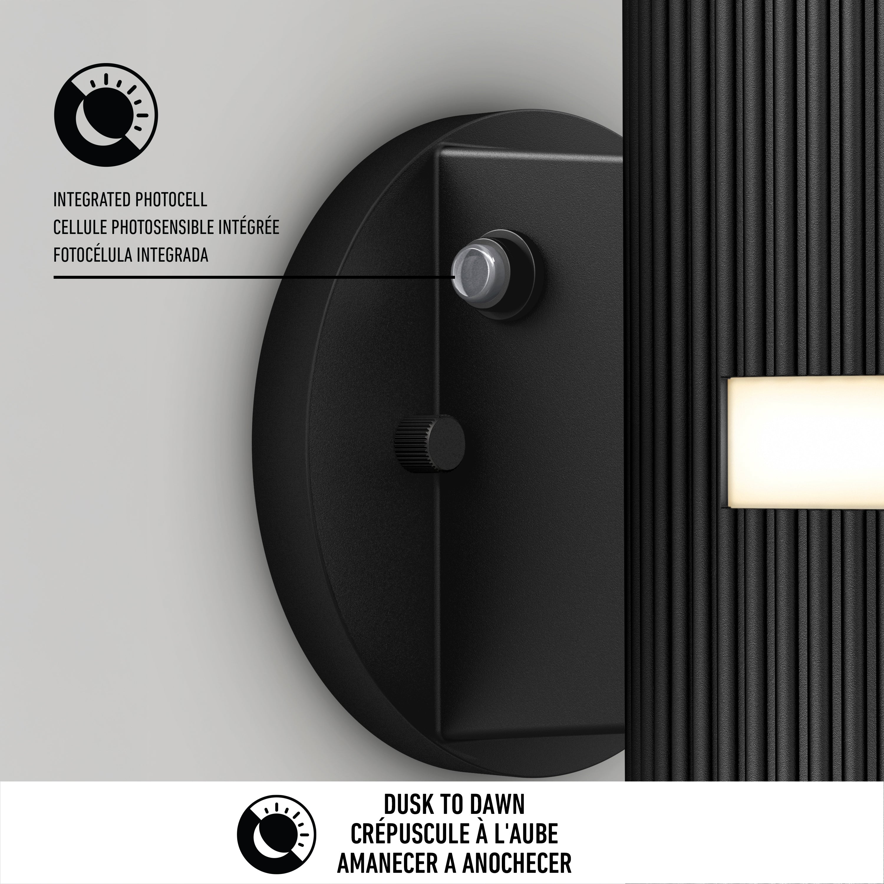 Groove LED indoor-outdoor wall light - Image 11