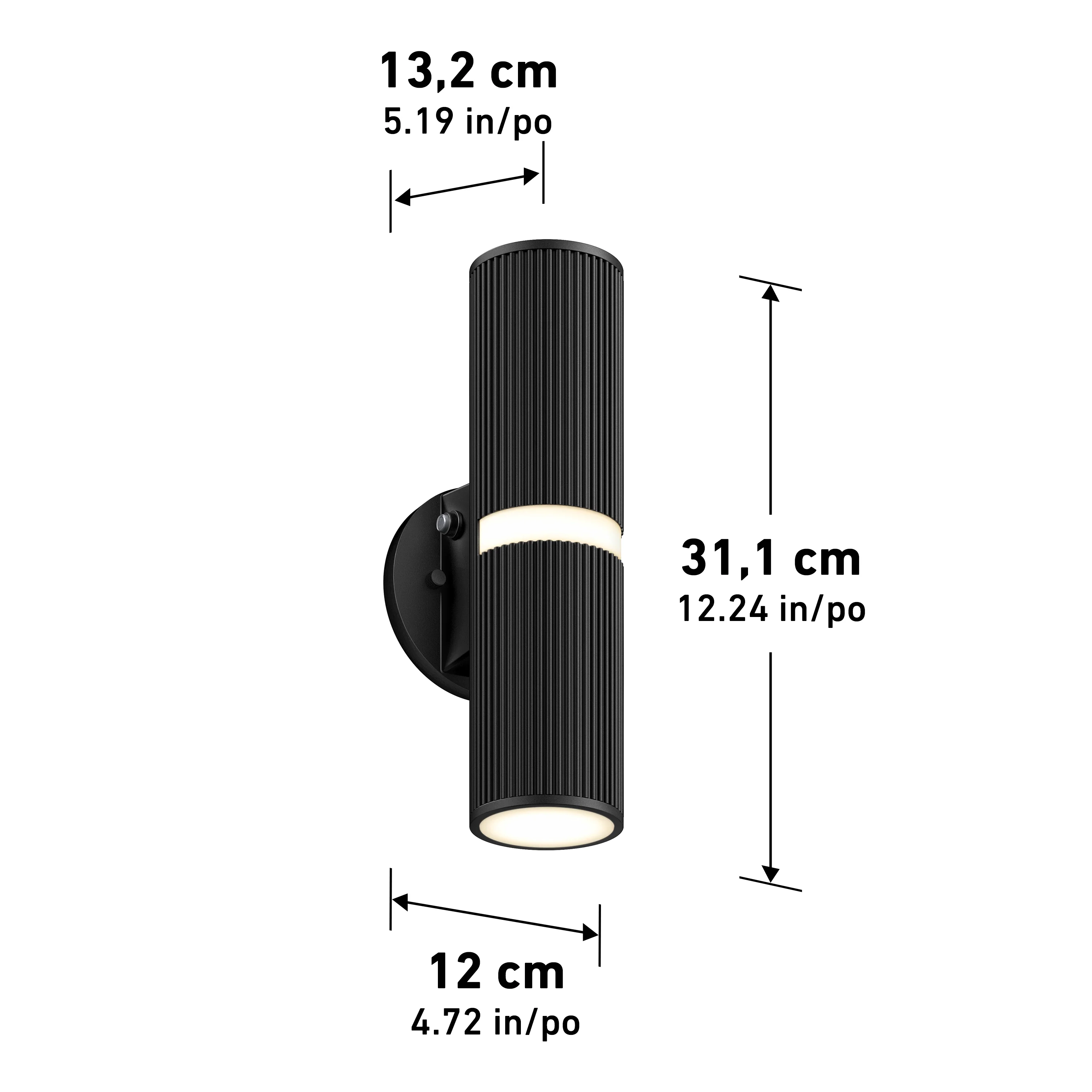 Groove LED indoor-outdoor wall light - Image 16