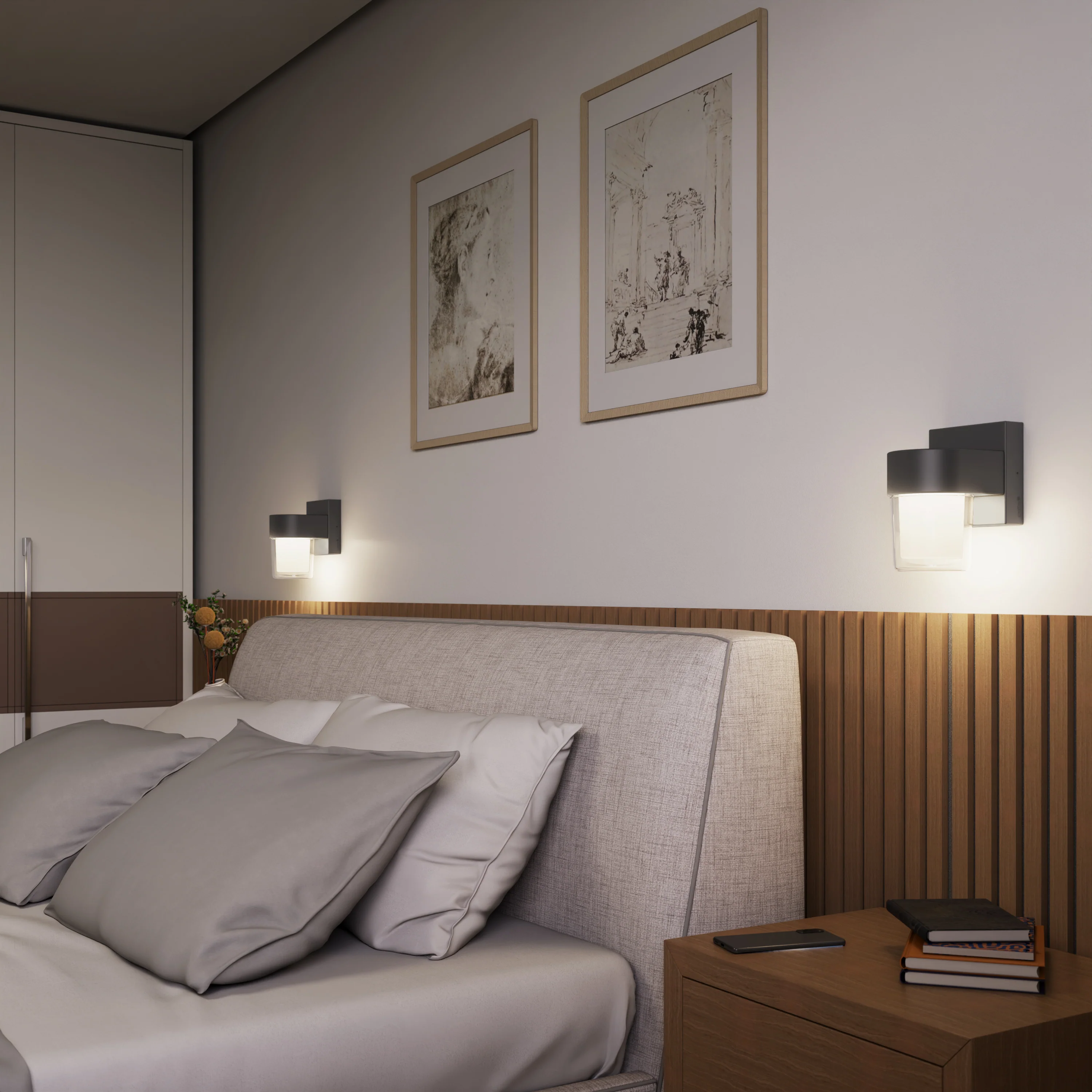 Halden indoor-outdoor LED wall light 5 CCT - Image 11