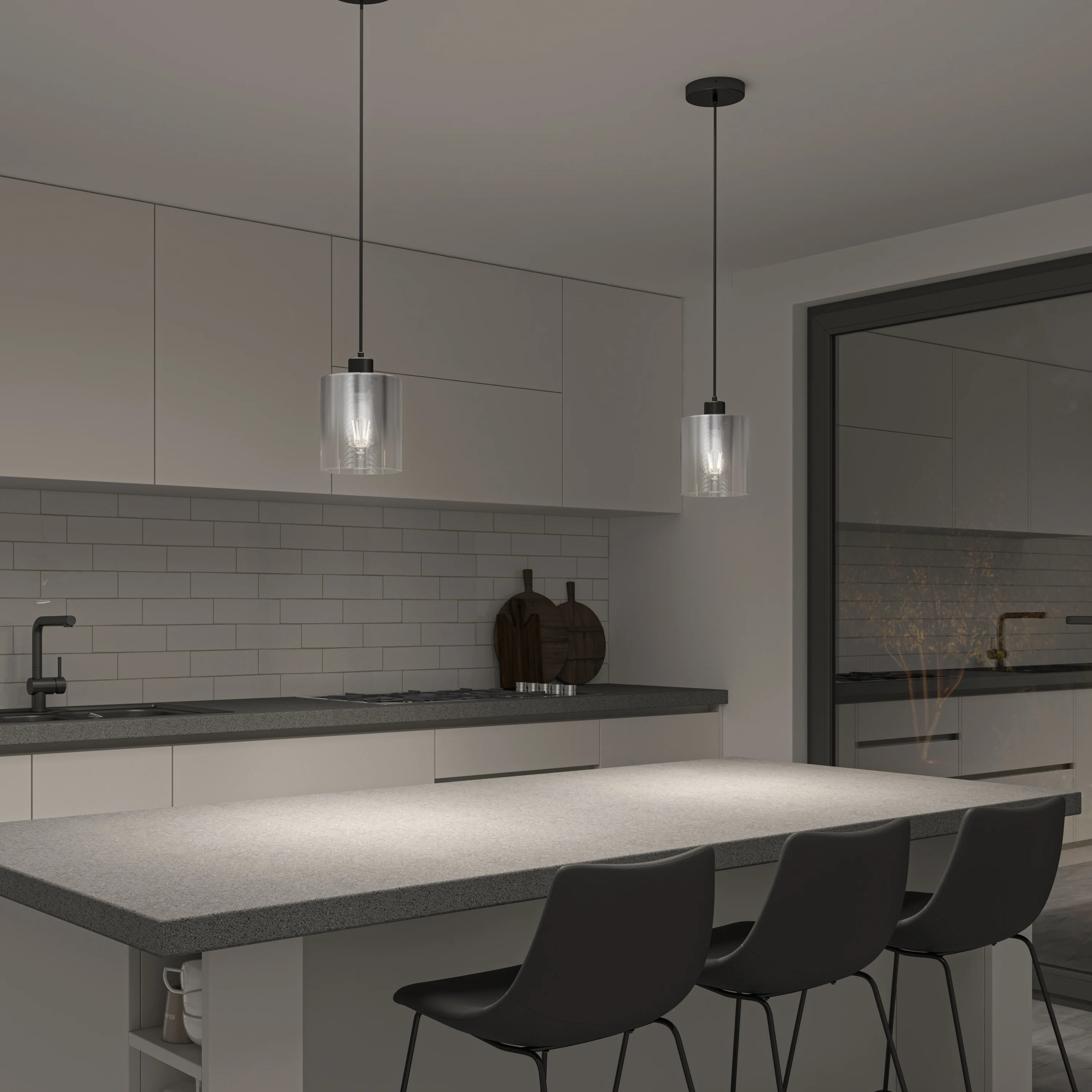 Haze pendant light  glass - Image 2