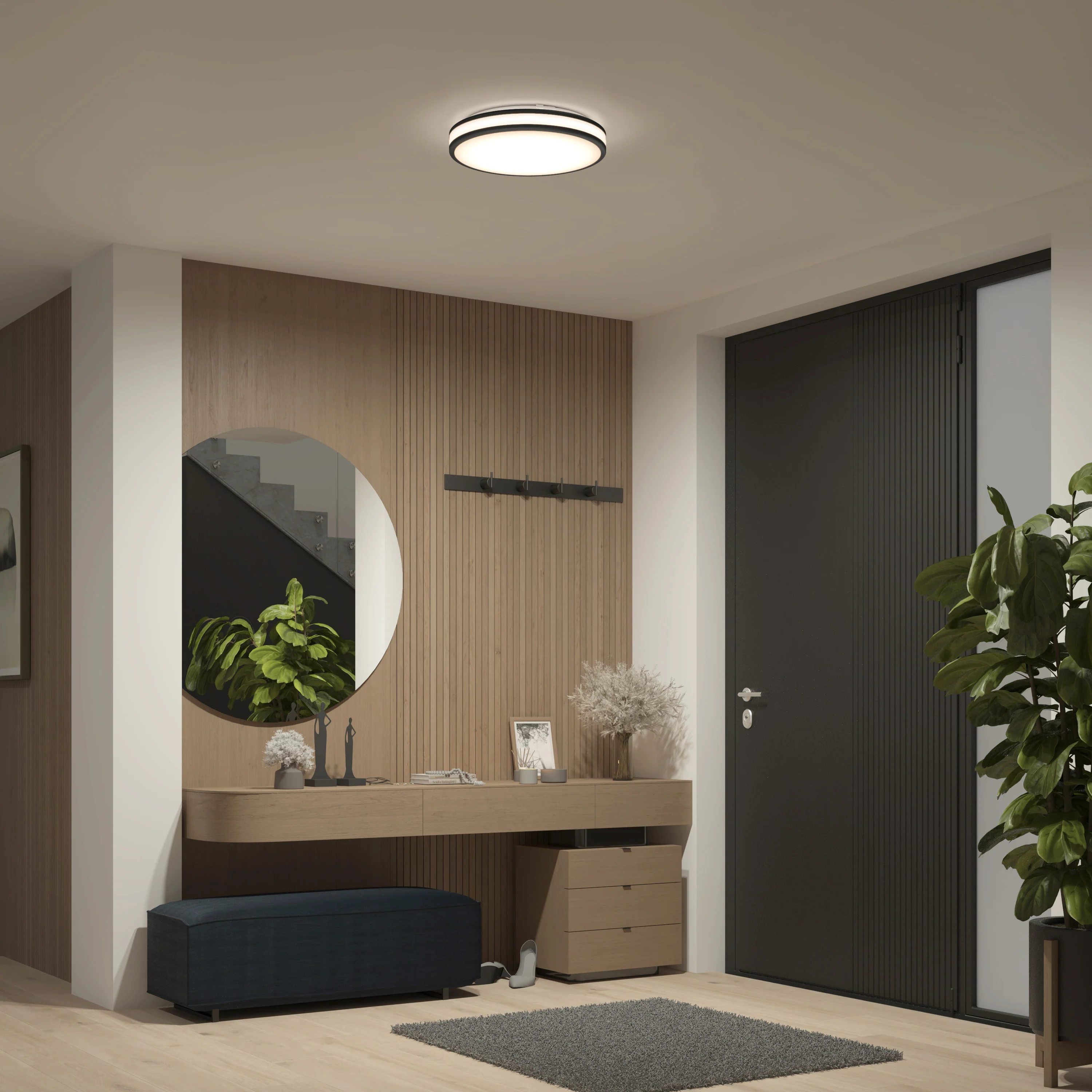 Hemisphere 15 in. LED flush mount light 5 CCT - Image 2