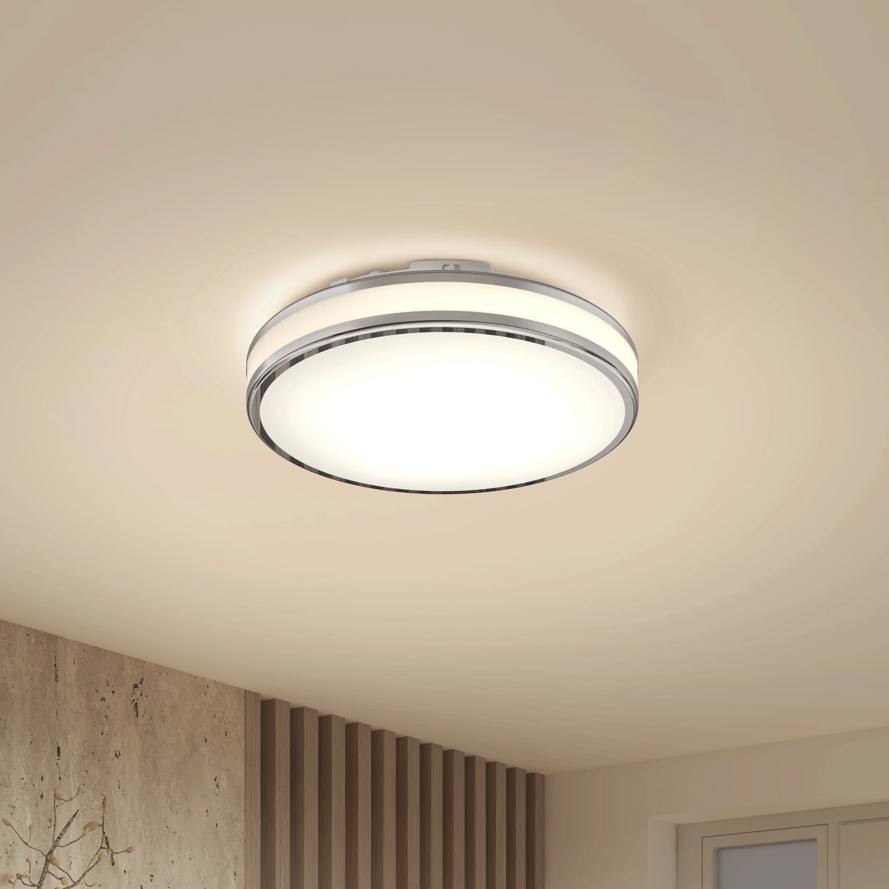 Hemisphere 15 in. LED flush mount light 5 CCT - Image 55