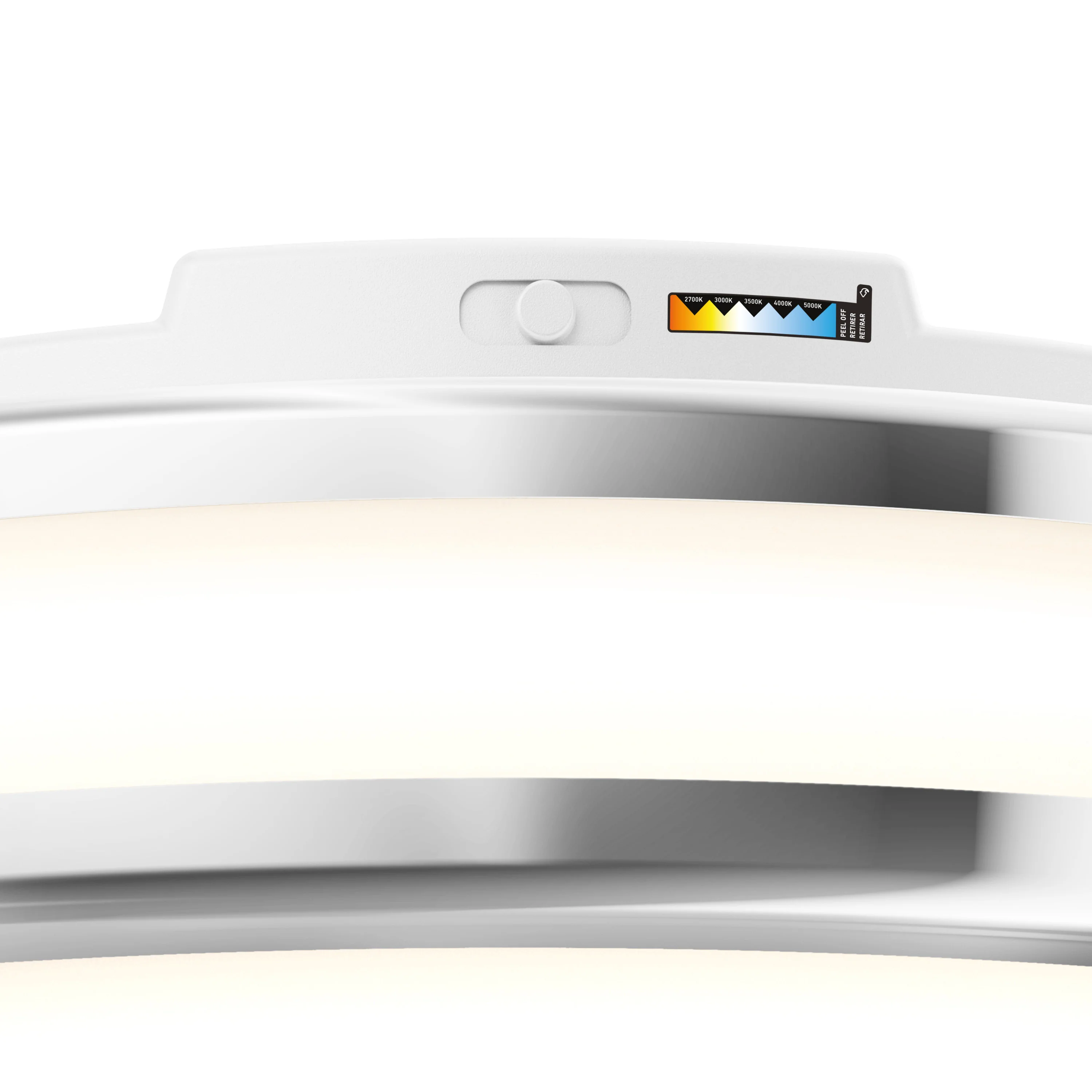 Hemisphere 15 in. LED flush mount light 5 CCT - Image 61