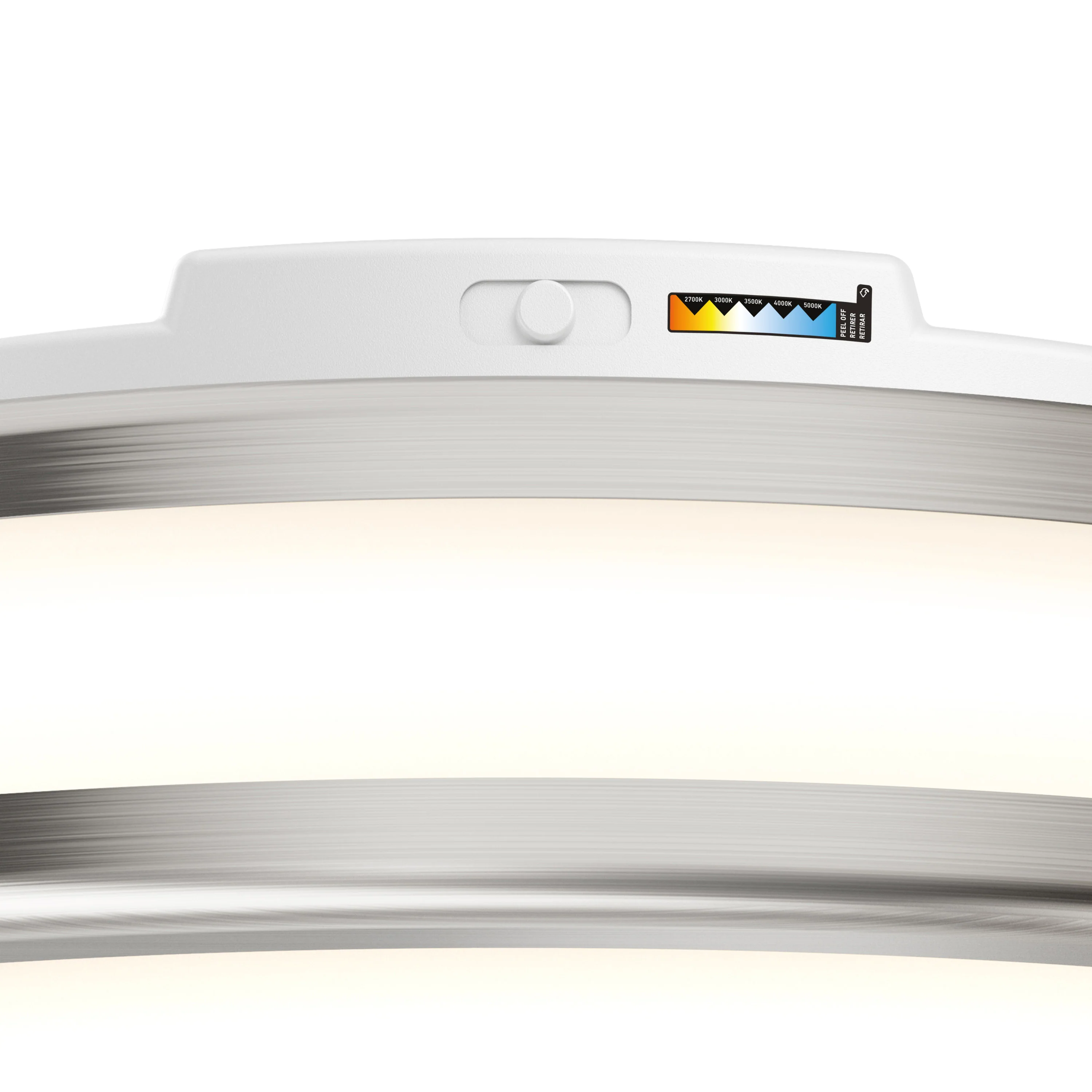 Hemisphere 15 in. LED flush mount light 5 CCT - Image 82