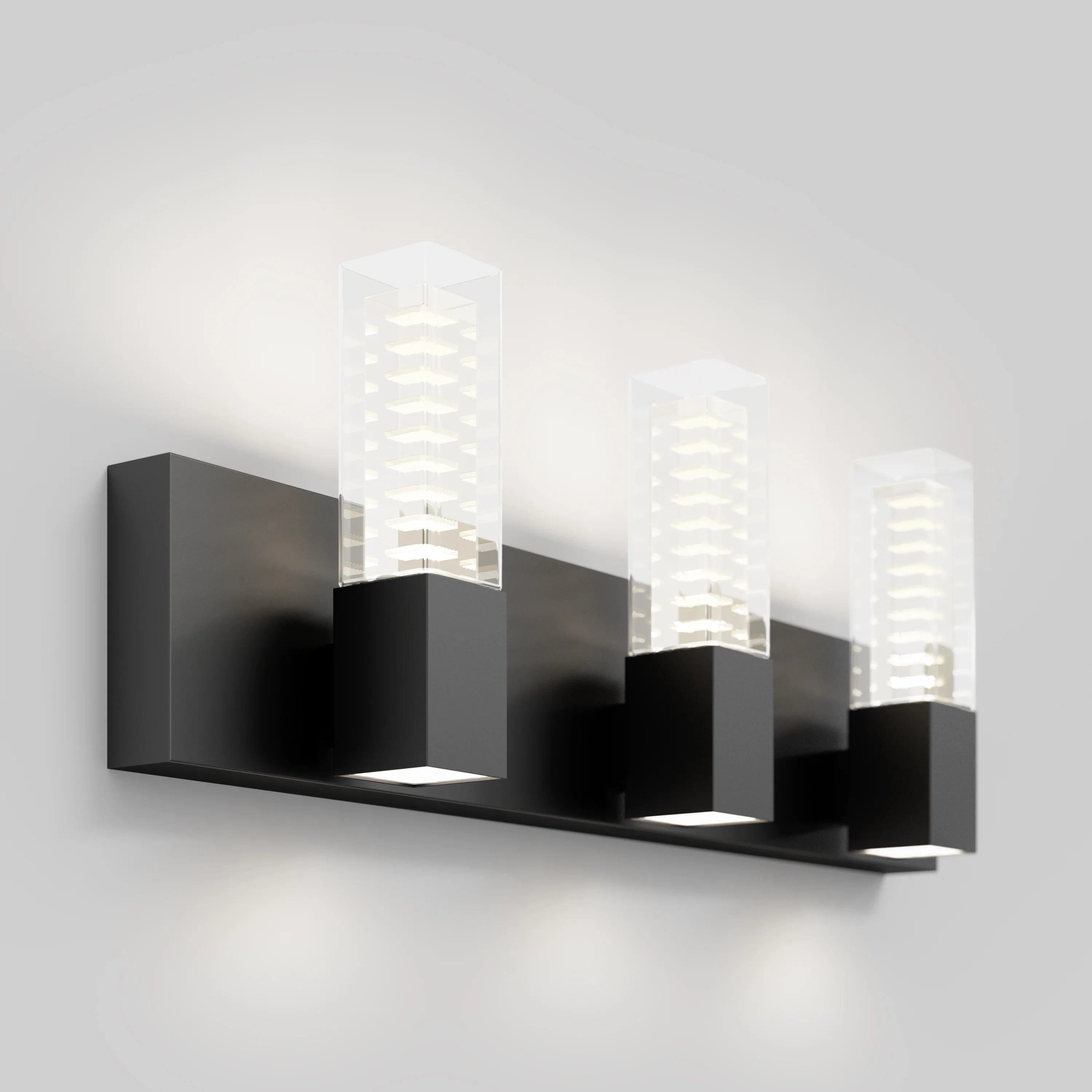 Hologram LED modern bathroom vanity light 5 CCT - Image 5