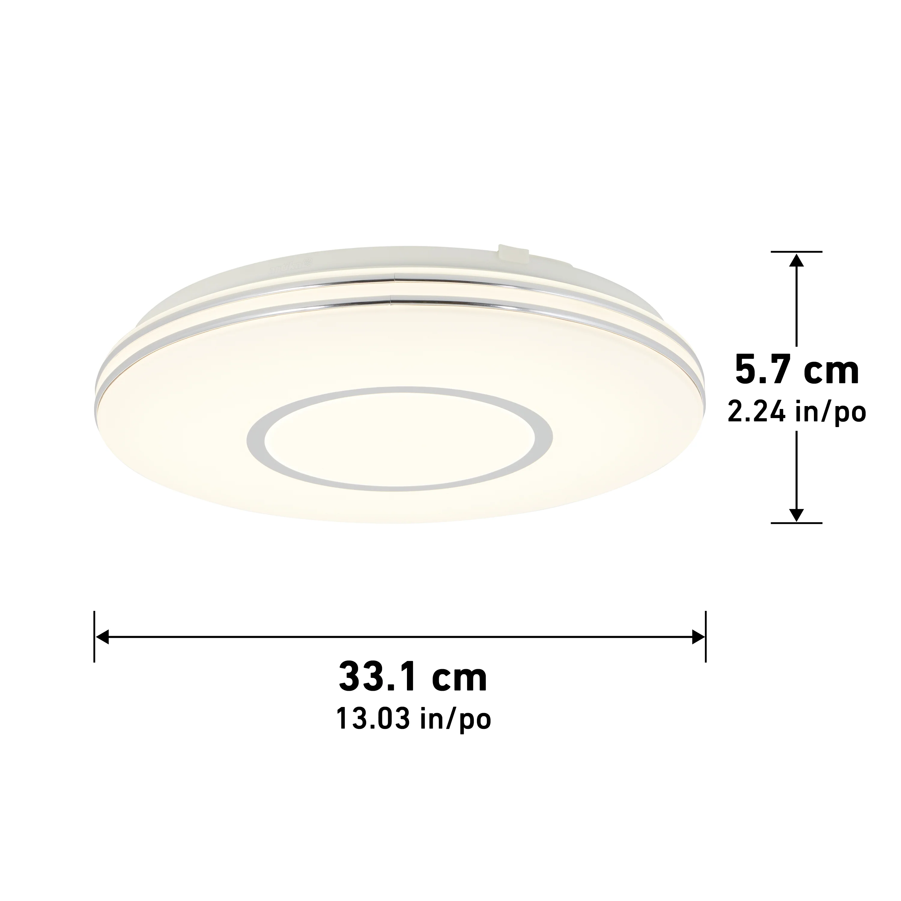 Horizon 13 in. LED flush mount light 3 CCT - Image 12