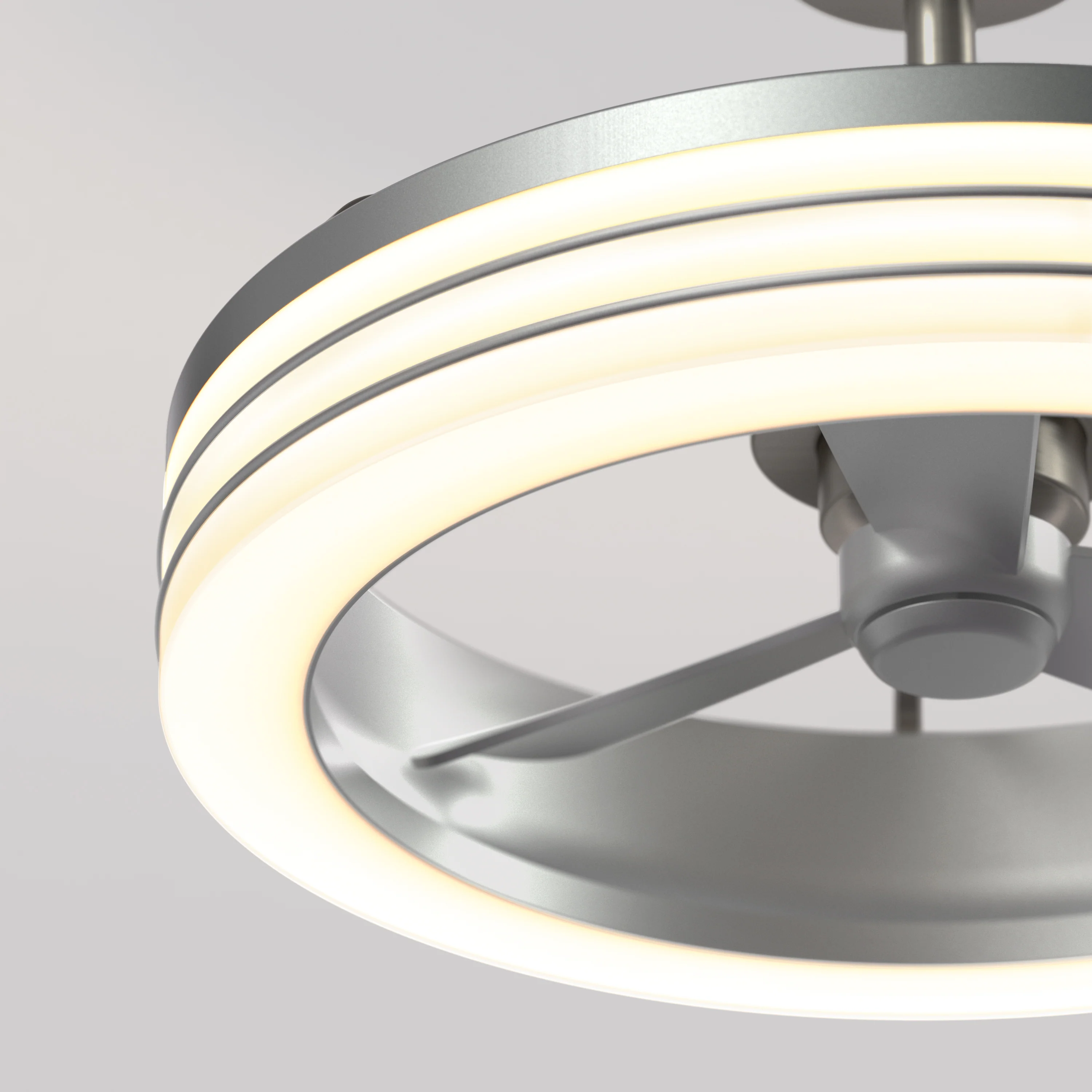 Horizon 23 in. LED modern ceiling fan 3 speeds - with remote - Image 3