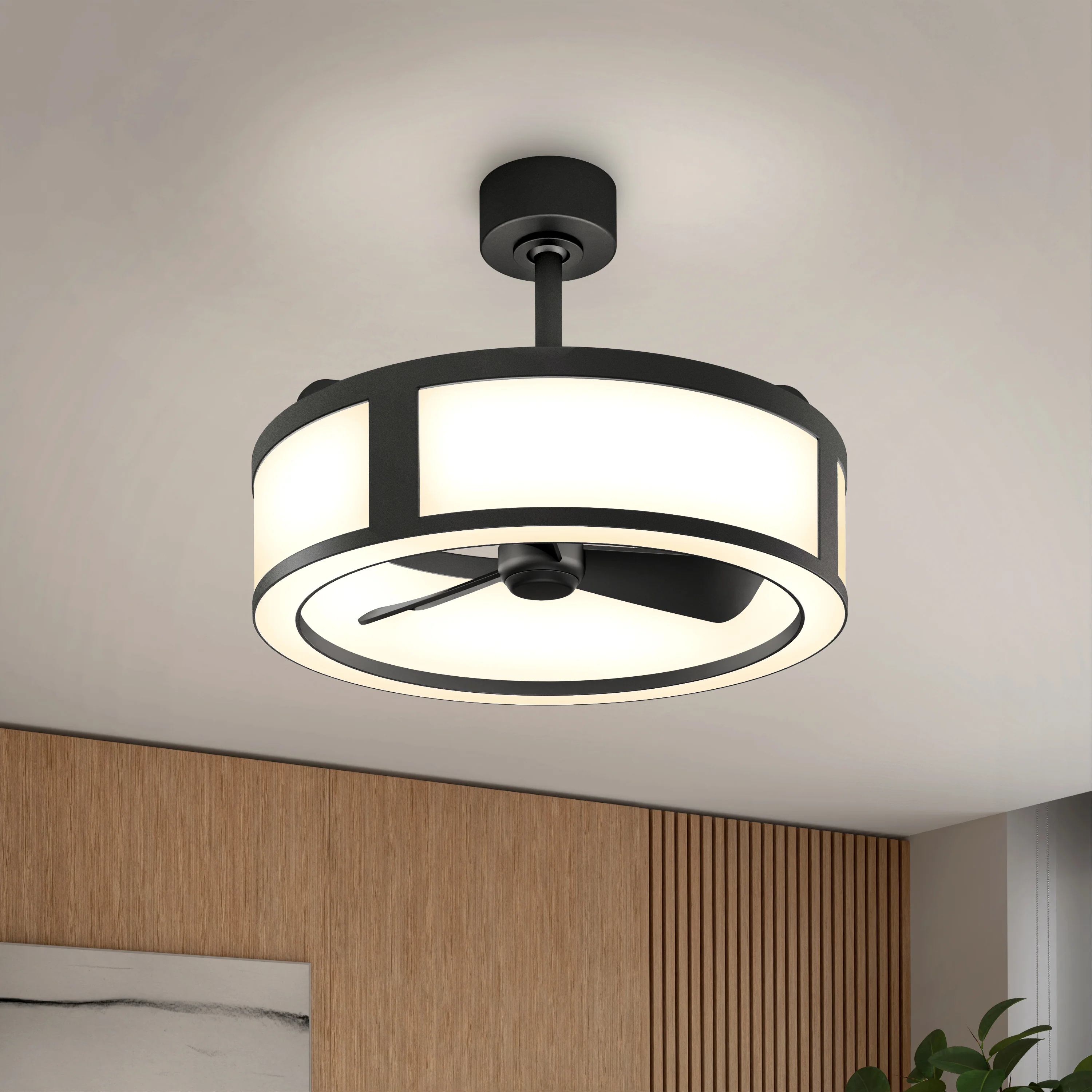 Huxley 23 in. LED modern ceiling fan 3 speeds - Image 11