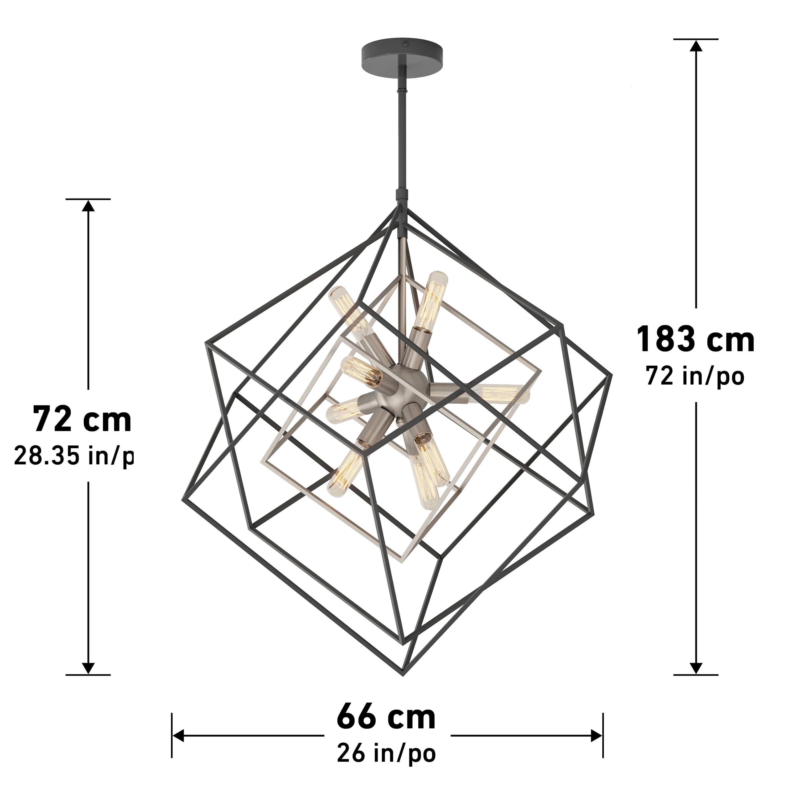 Imperium 9-light LED chandelier - Image 10
