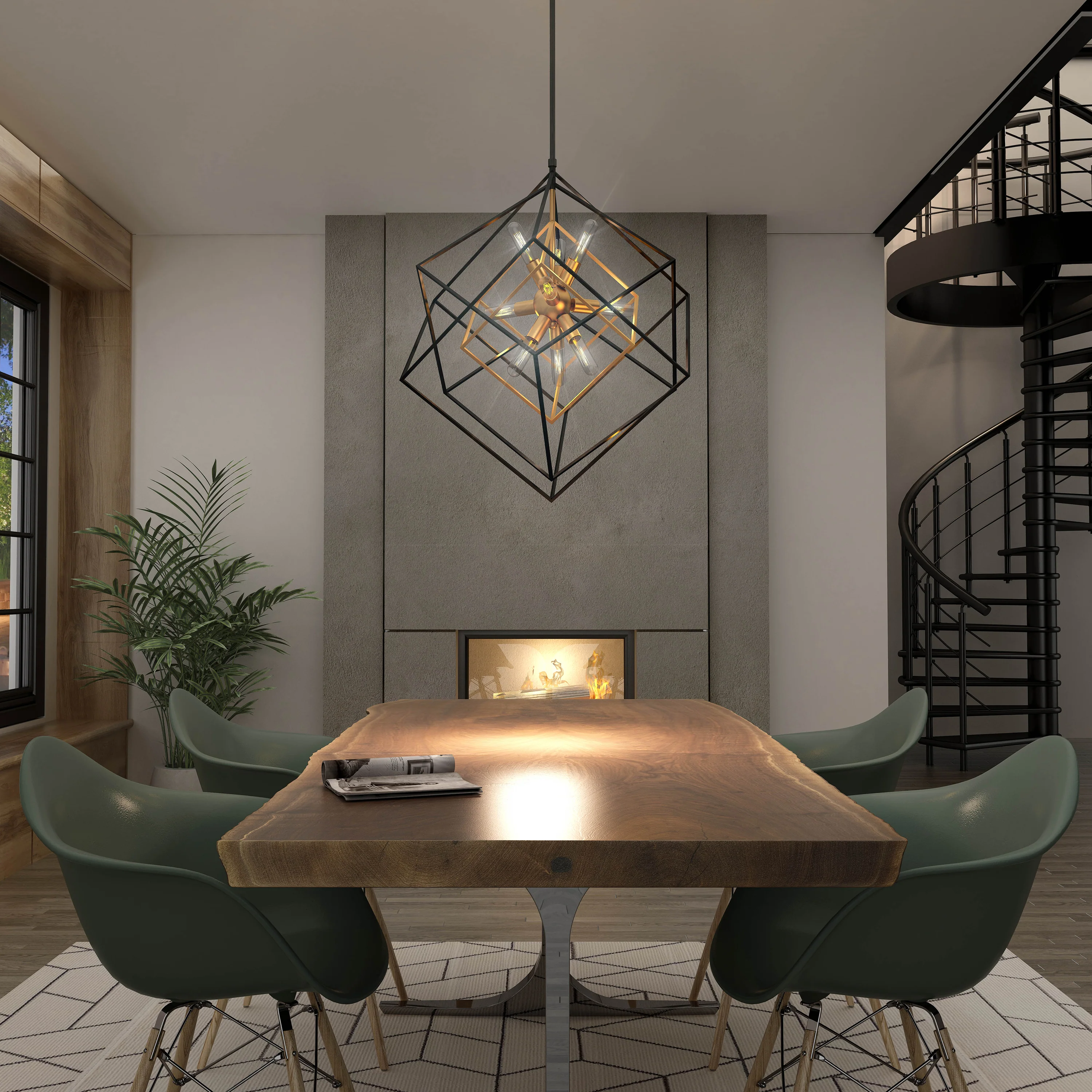 Imperium 9-light LED chandelier - Image 17