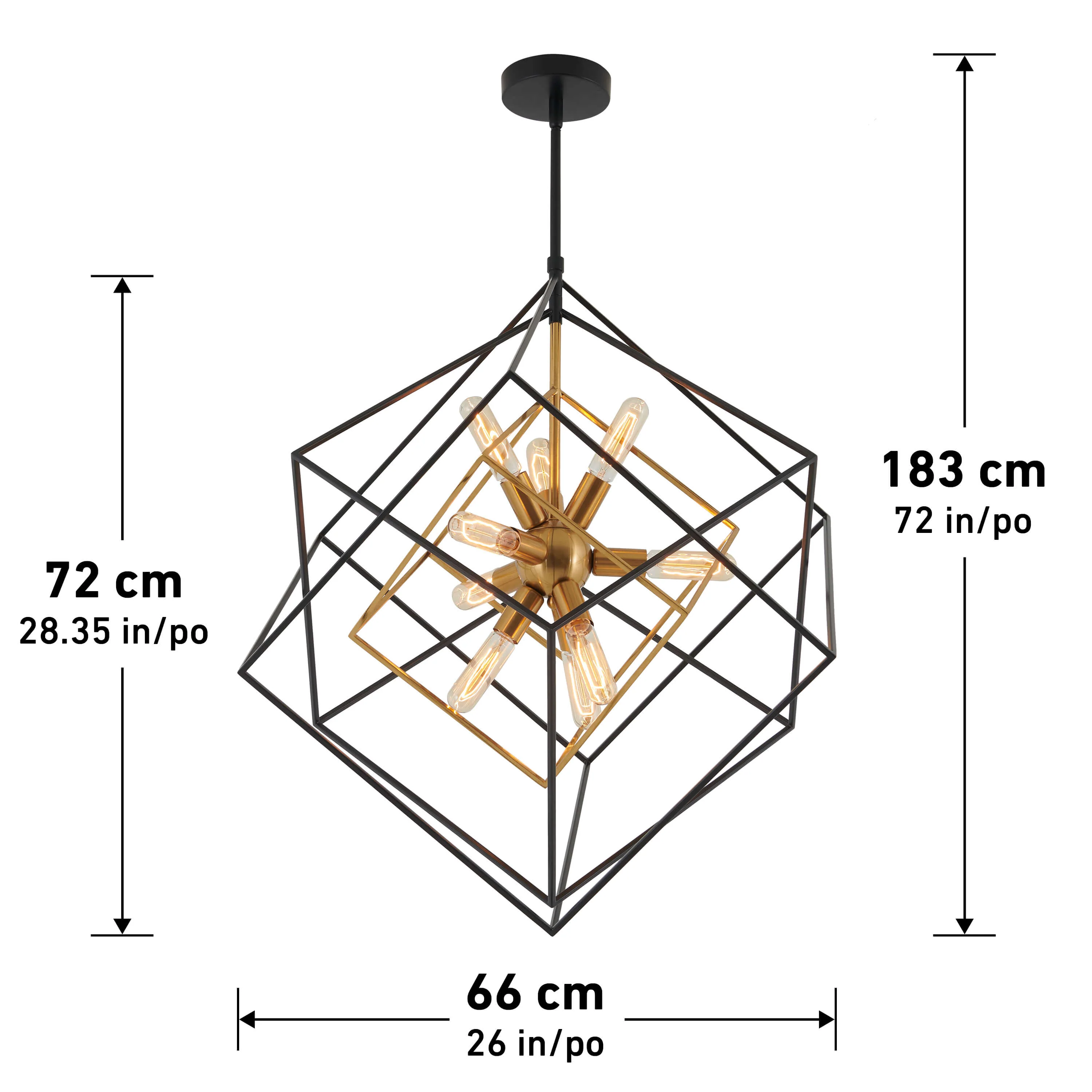 Imperium 9-light LED chandelier - Image 20