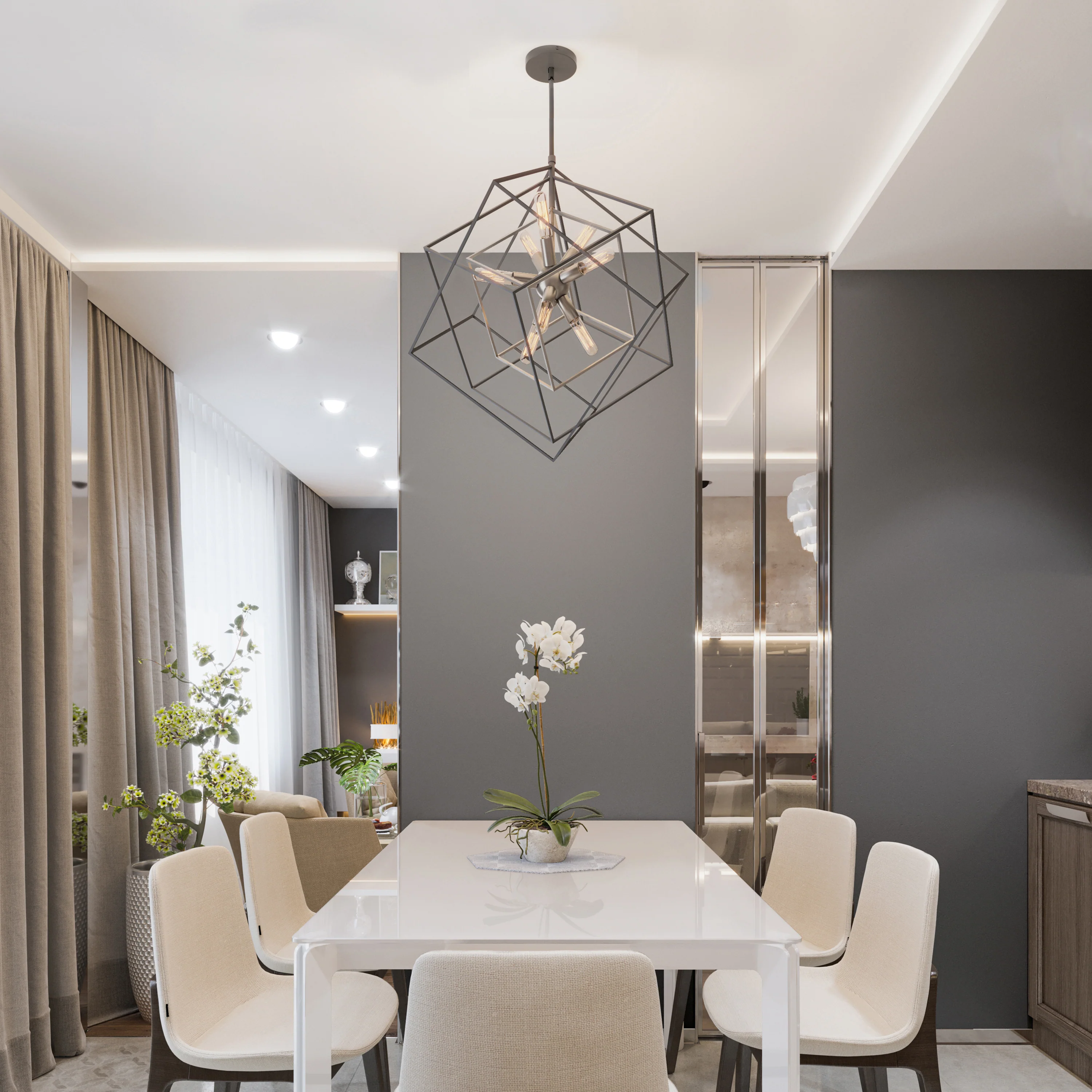 Imperium 9-light LED chandelier - Image 7