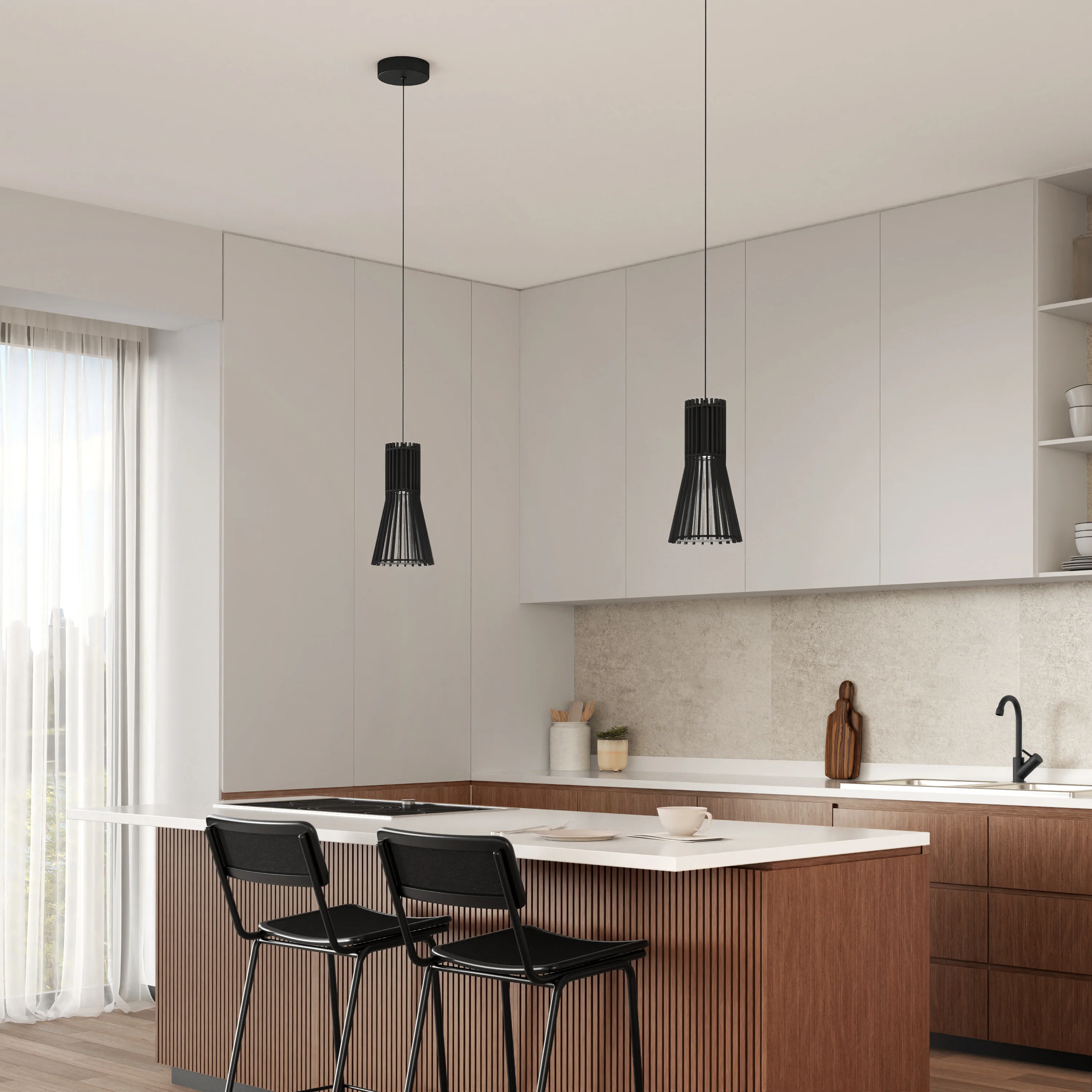 Kiyo modern LED pendant light 3 CCT - Image 16