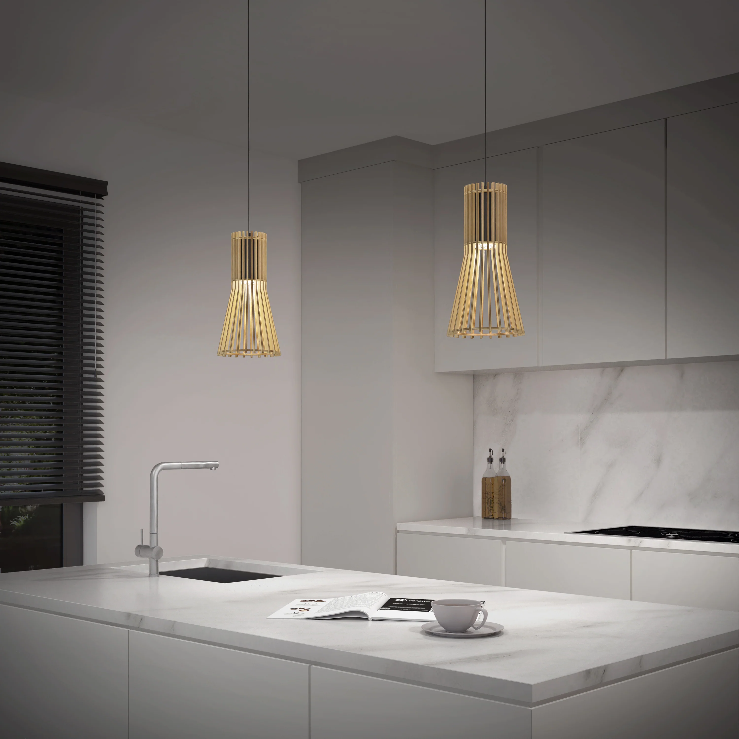 Kiyo modern LED pendant light 3 CCT - Image 23