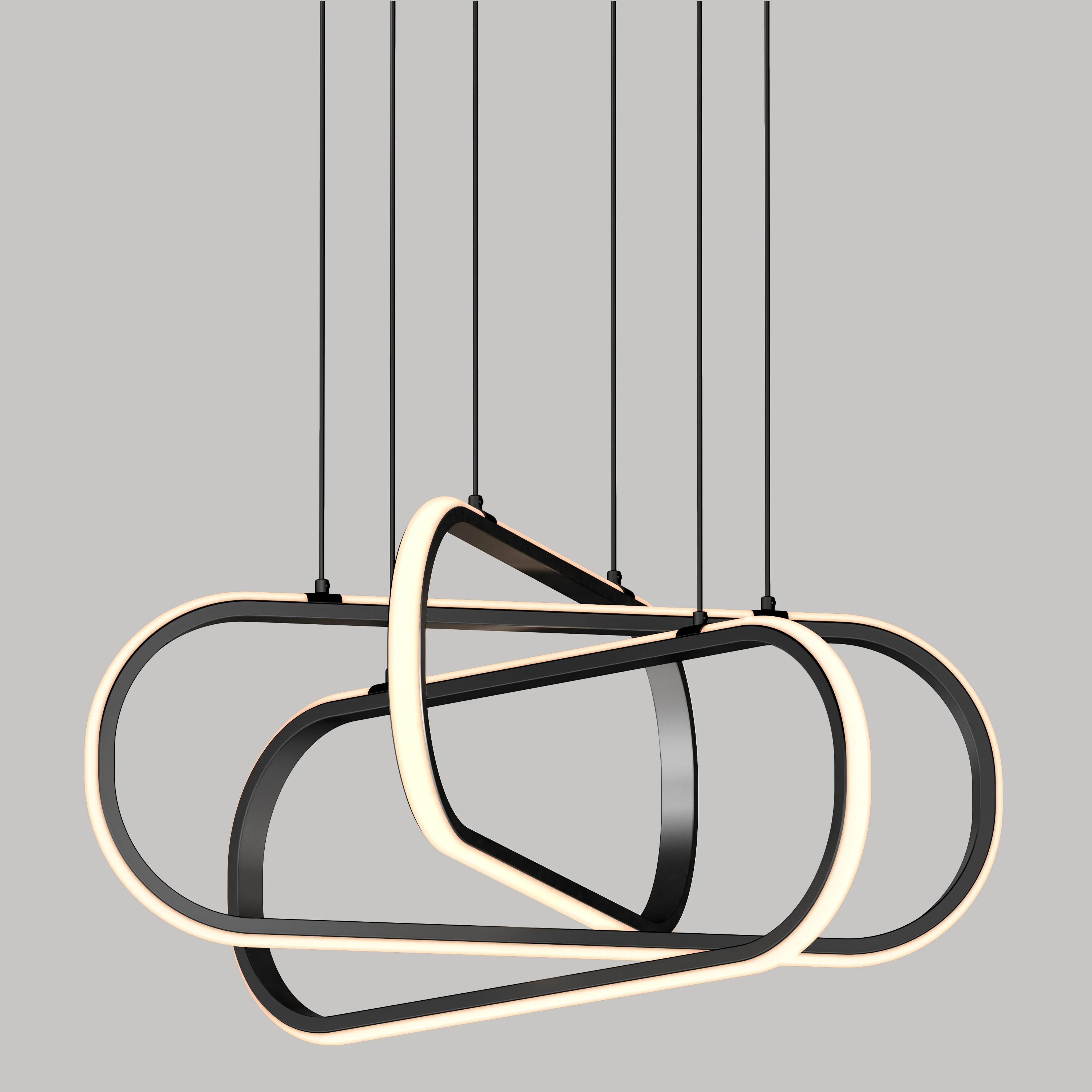 Lewis modern LED pendant light 3 CCT - Image 4