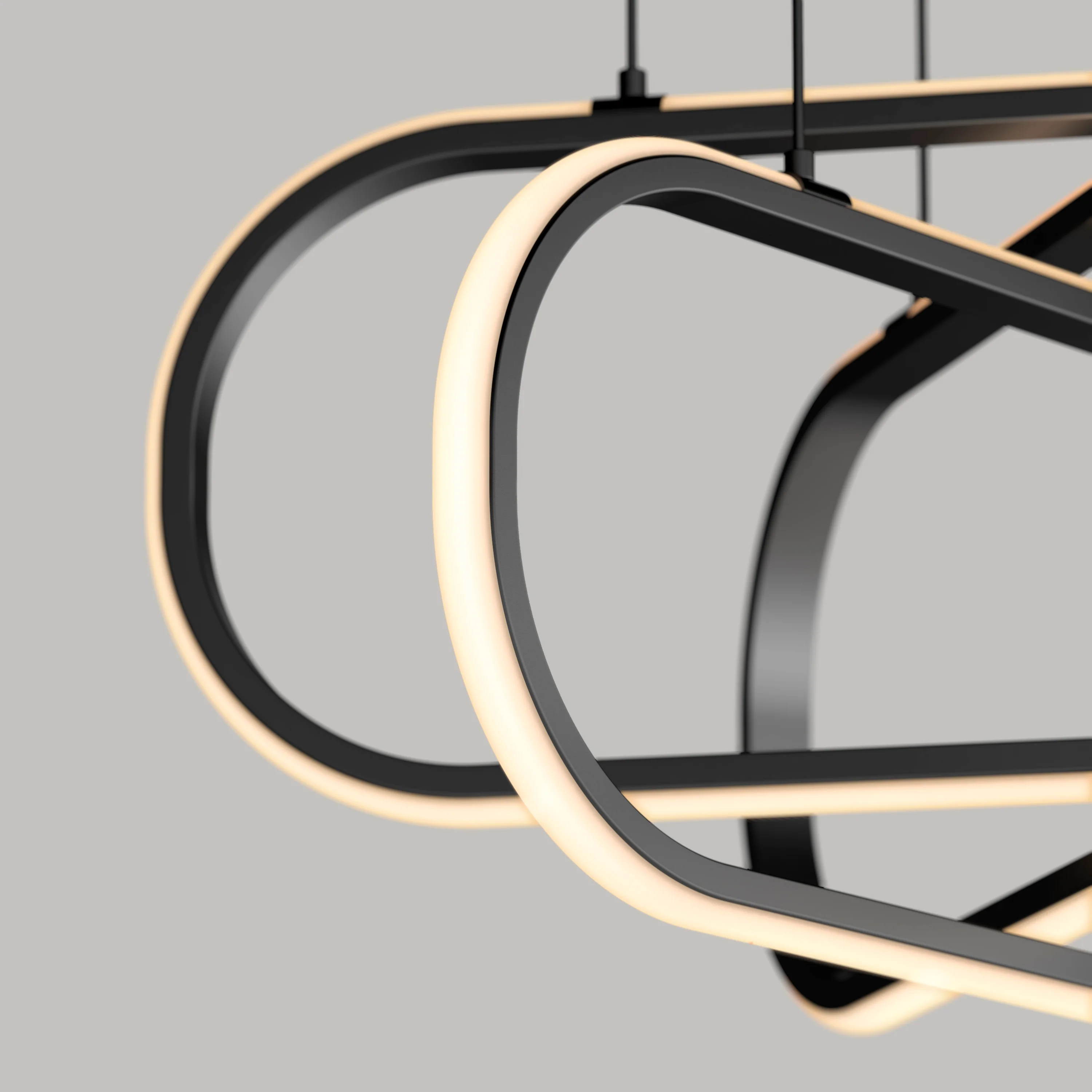 Lewis modern LED pendant light 3 CCT - Image 5