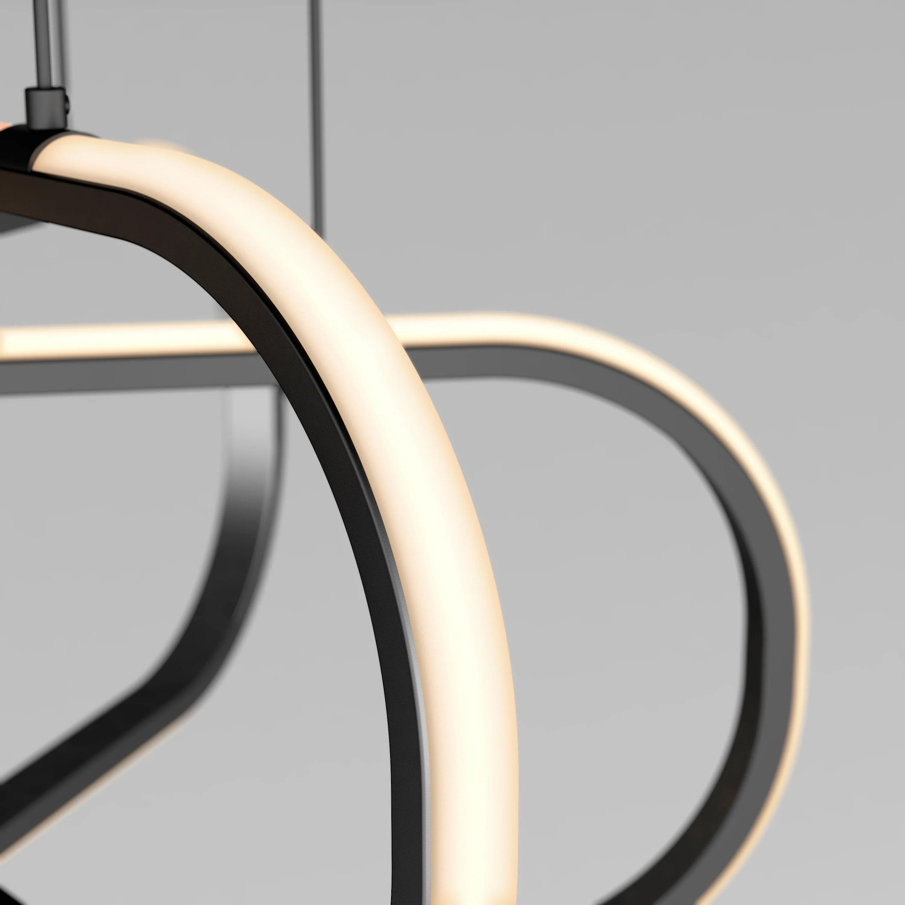 Lewis modern LED pendant light 3 CCT - Image 6