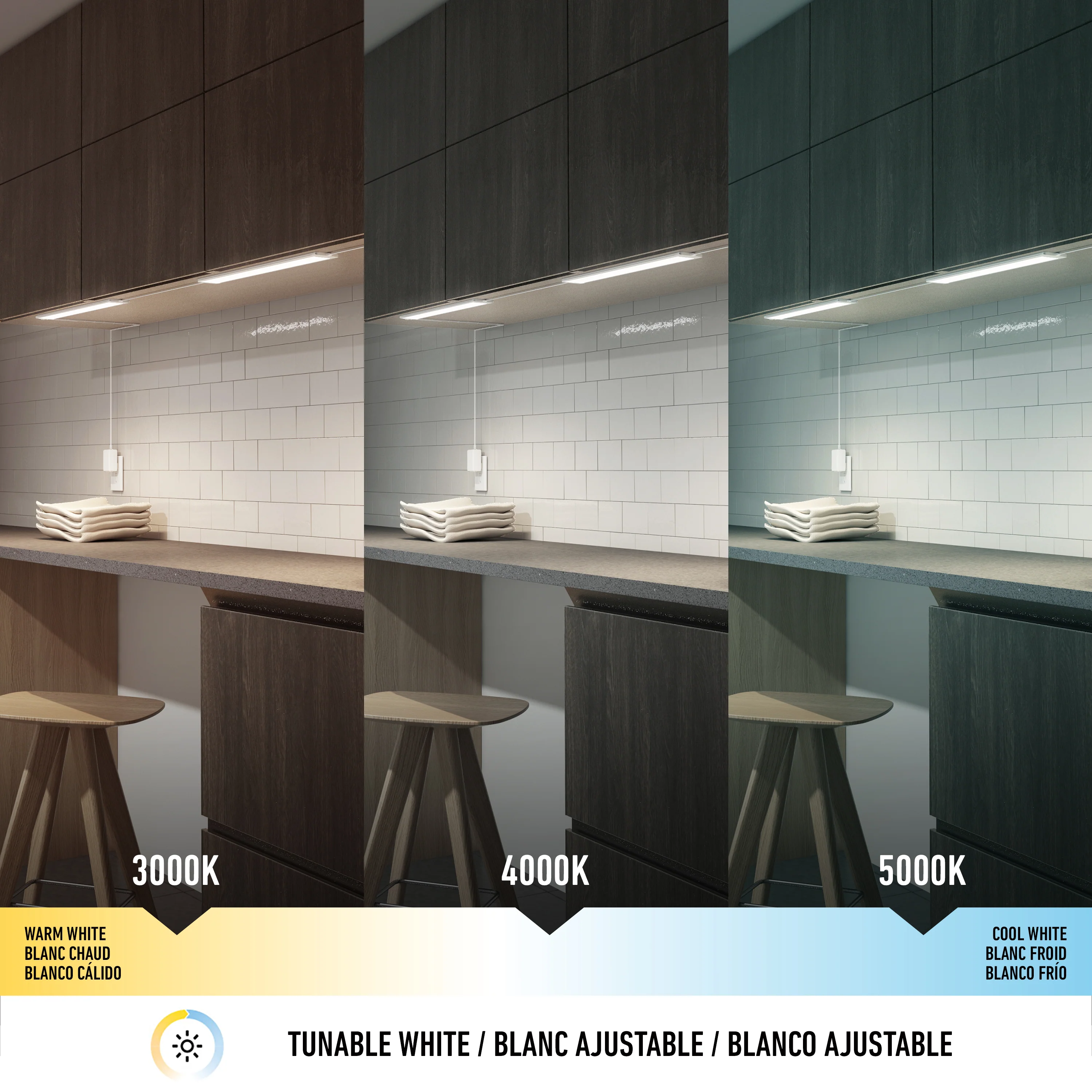 Maestro under cabinet LED light 3 CCT - pack of 3 - Image 13