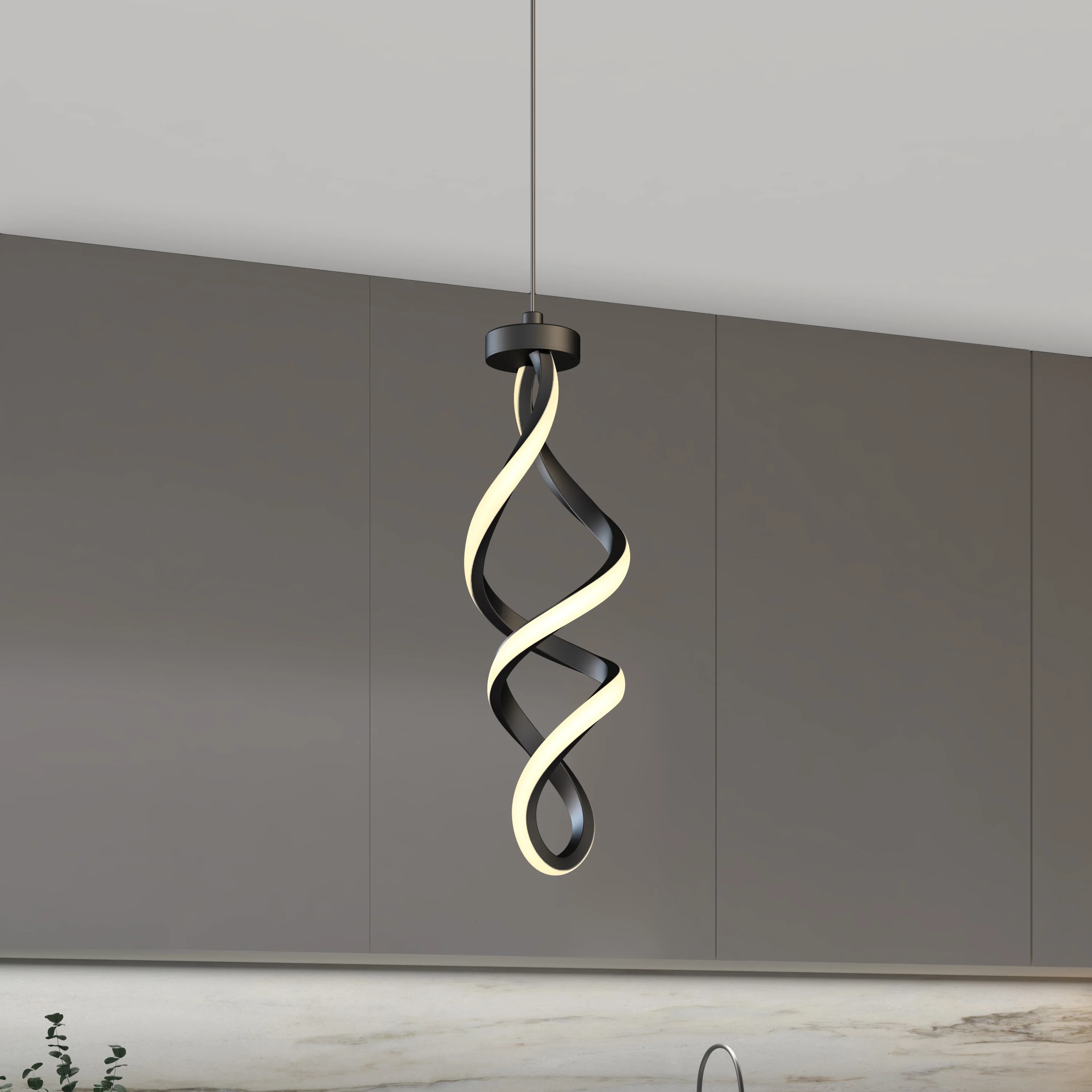 Mini Swirl LED pendant light - Image 11