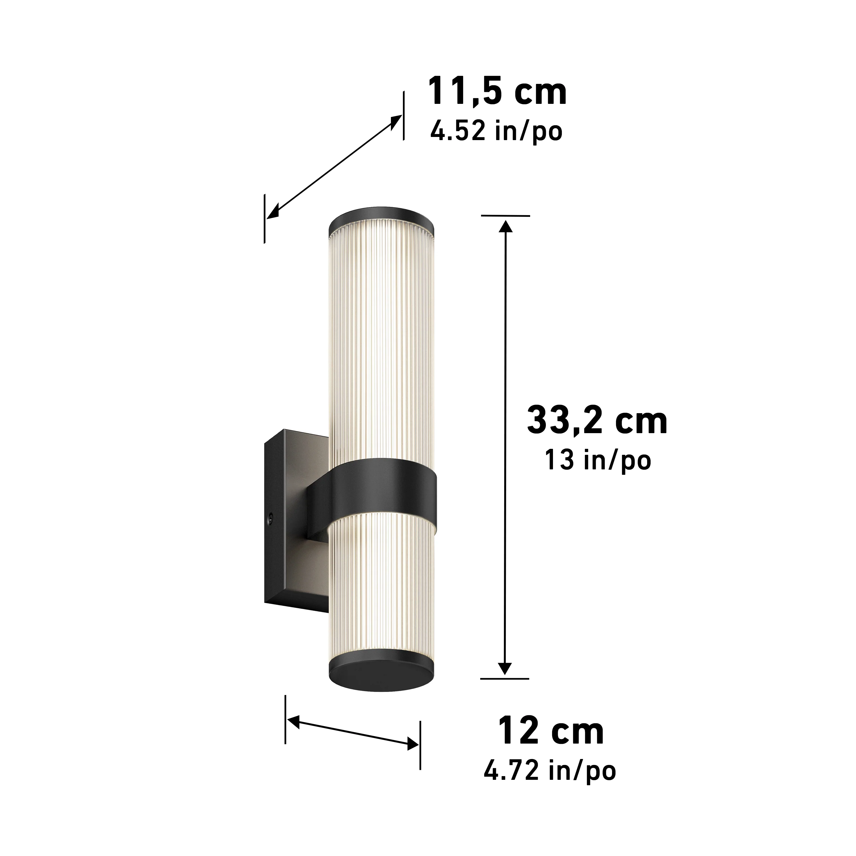 Mirado modern LED wall sconce 5 CCT - Image 16