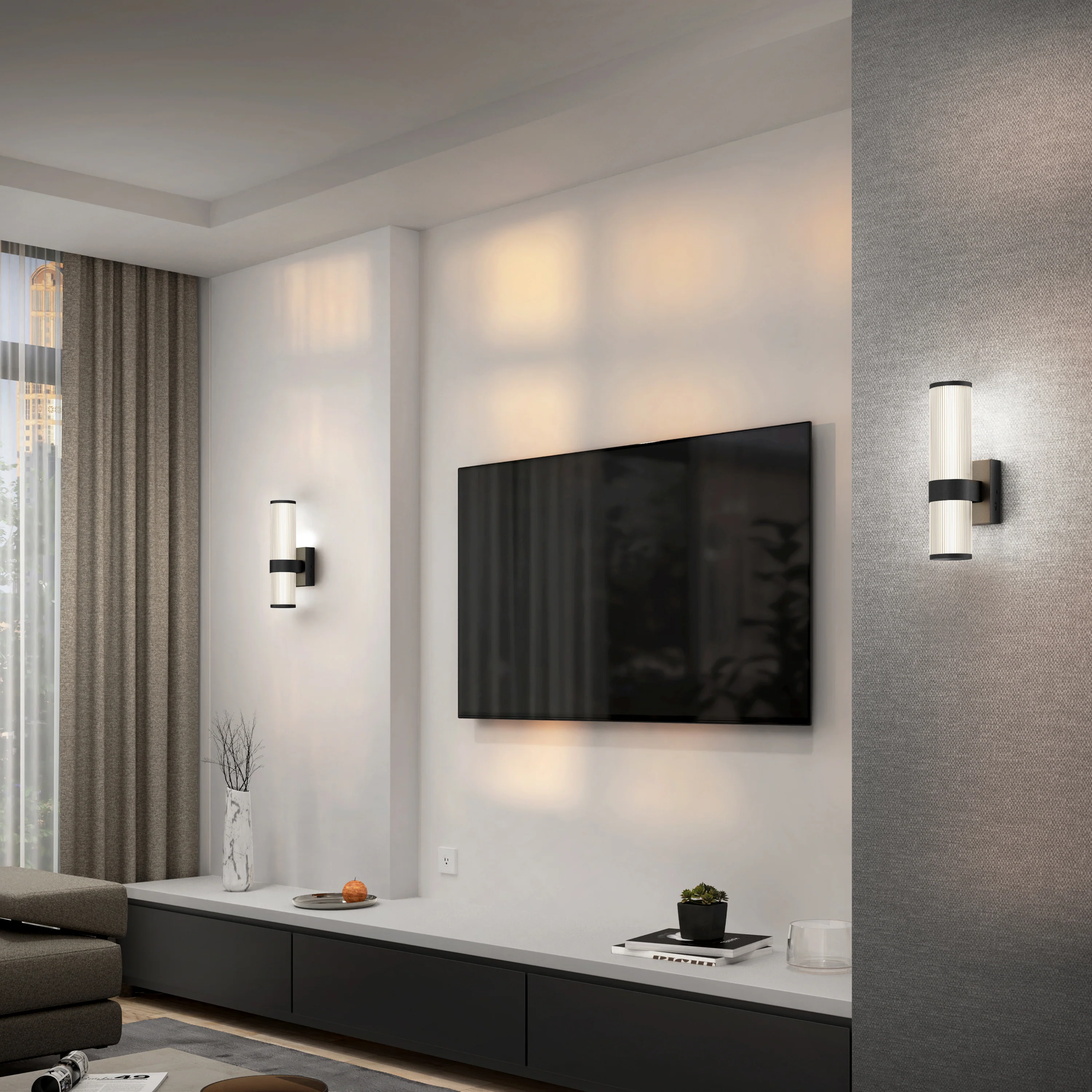 Mirado modern LED wall sconce 5 CCT - Image 8
