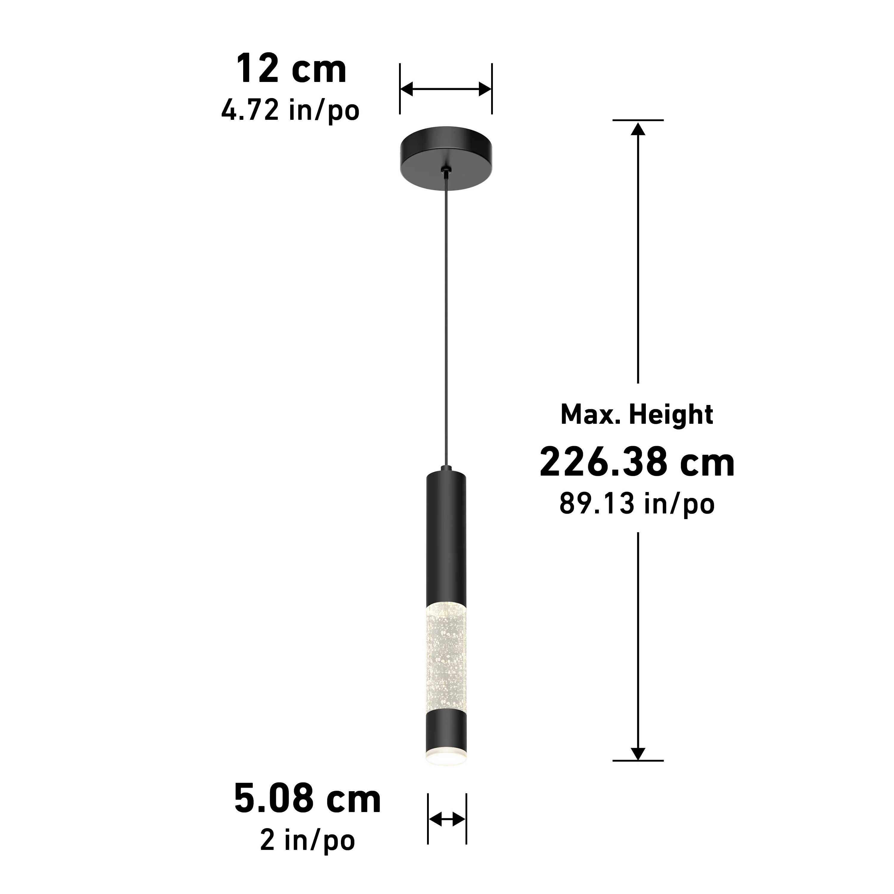 Mist LED pendant light - Image 9