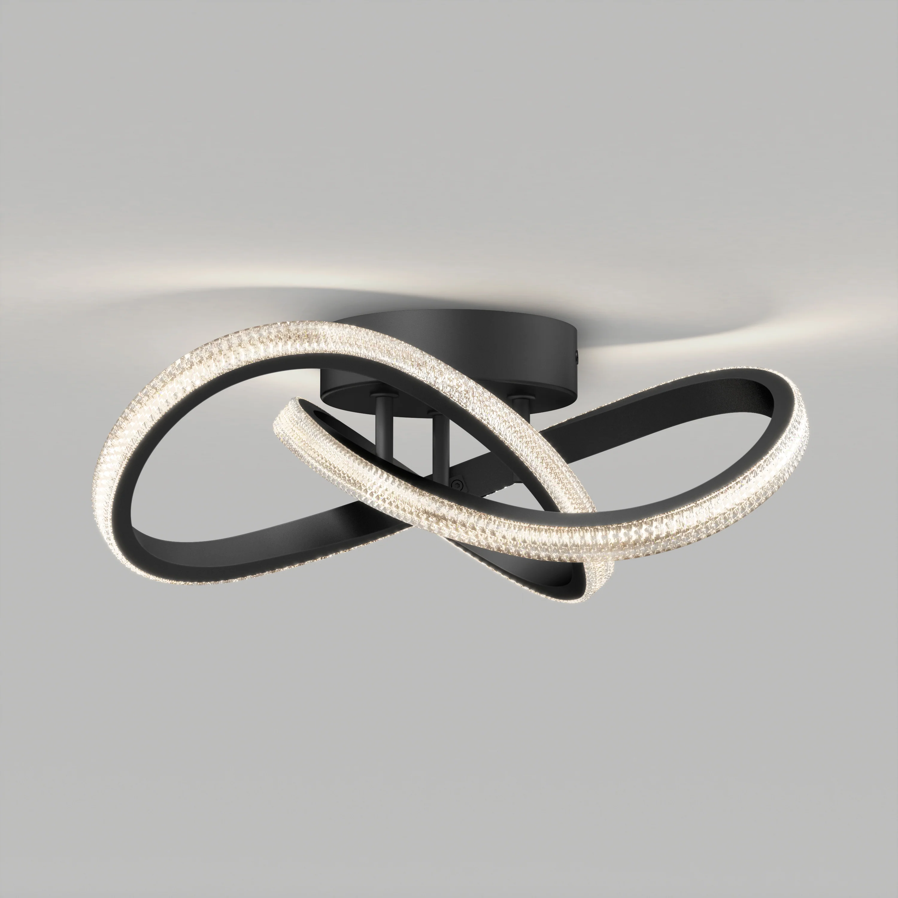 Morgan modern LED flush mount light 5 CCT - Image 3
