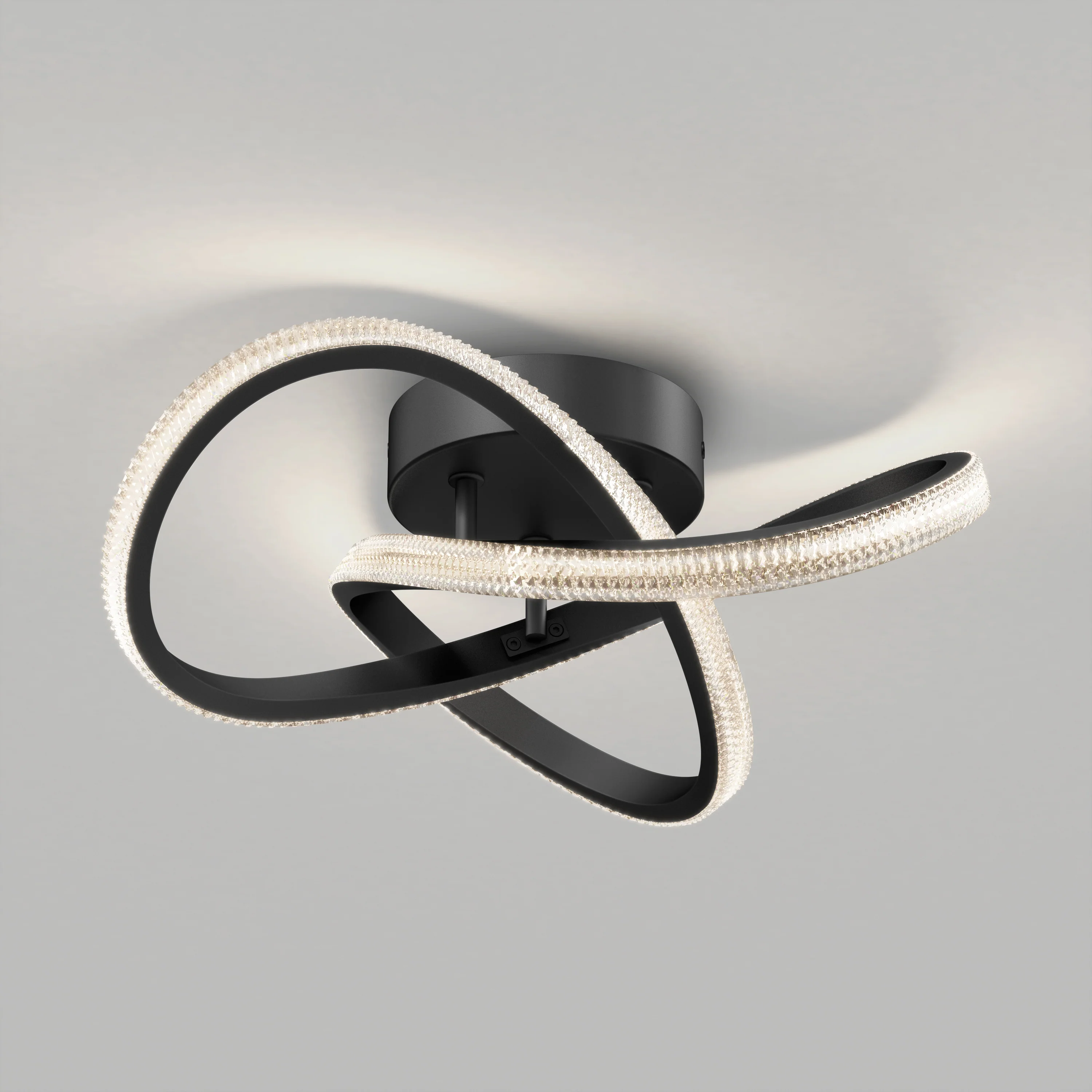 Morgan modern LED flush mount light 5 CCT - Image 4