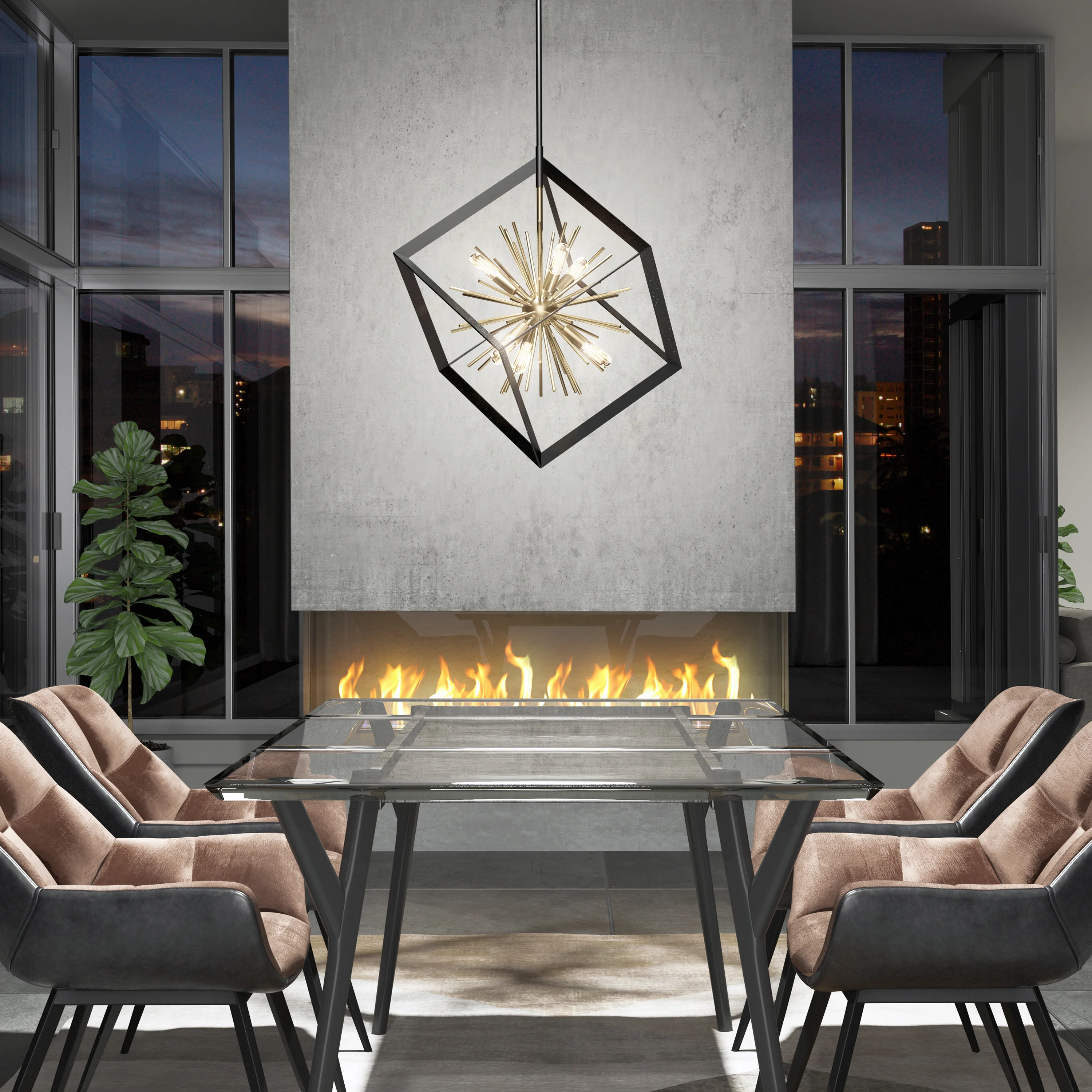 Nebula 6-light pendant - Image 2