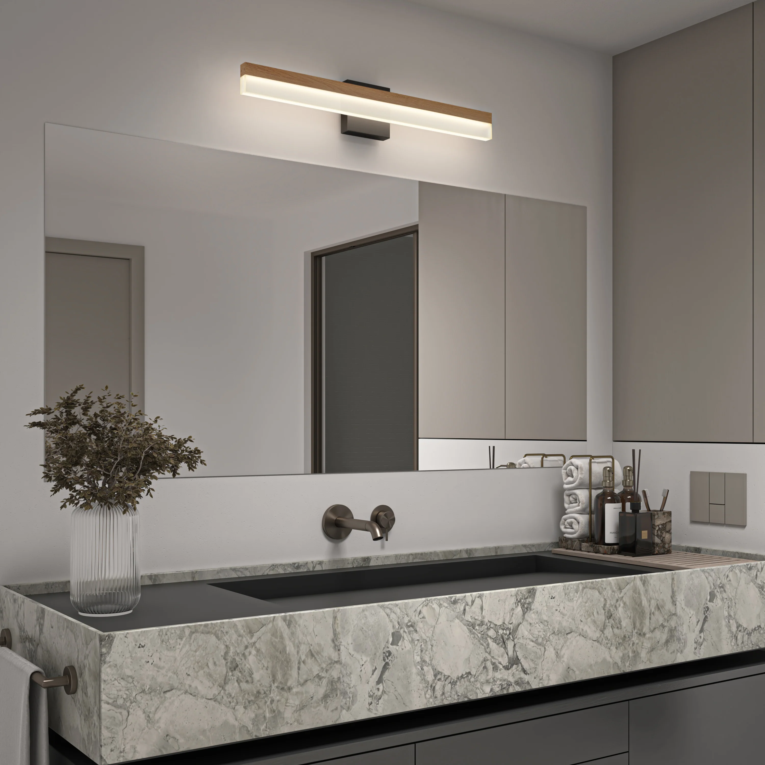 Neil modern LED bathroom vanity light - Image 9