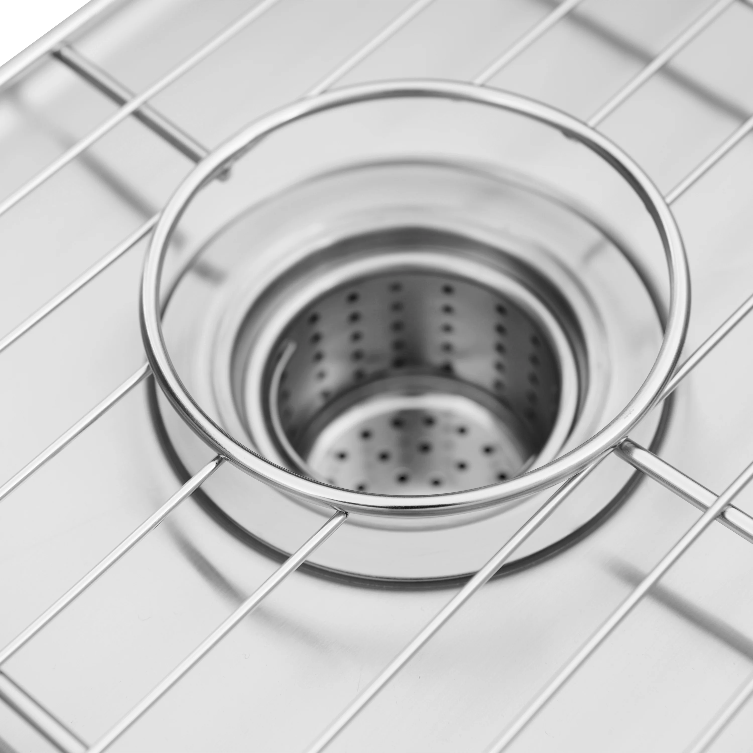 Newport twin bowl 33 in. stainless steel workstation sink - Image 6