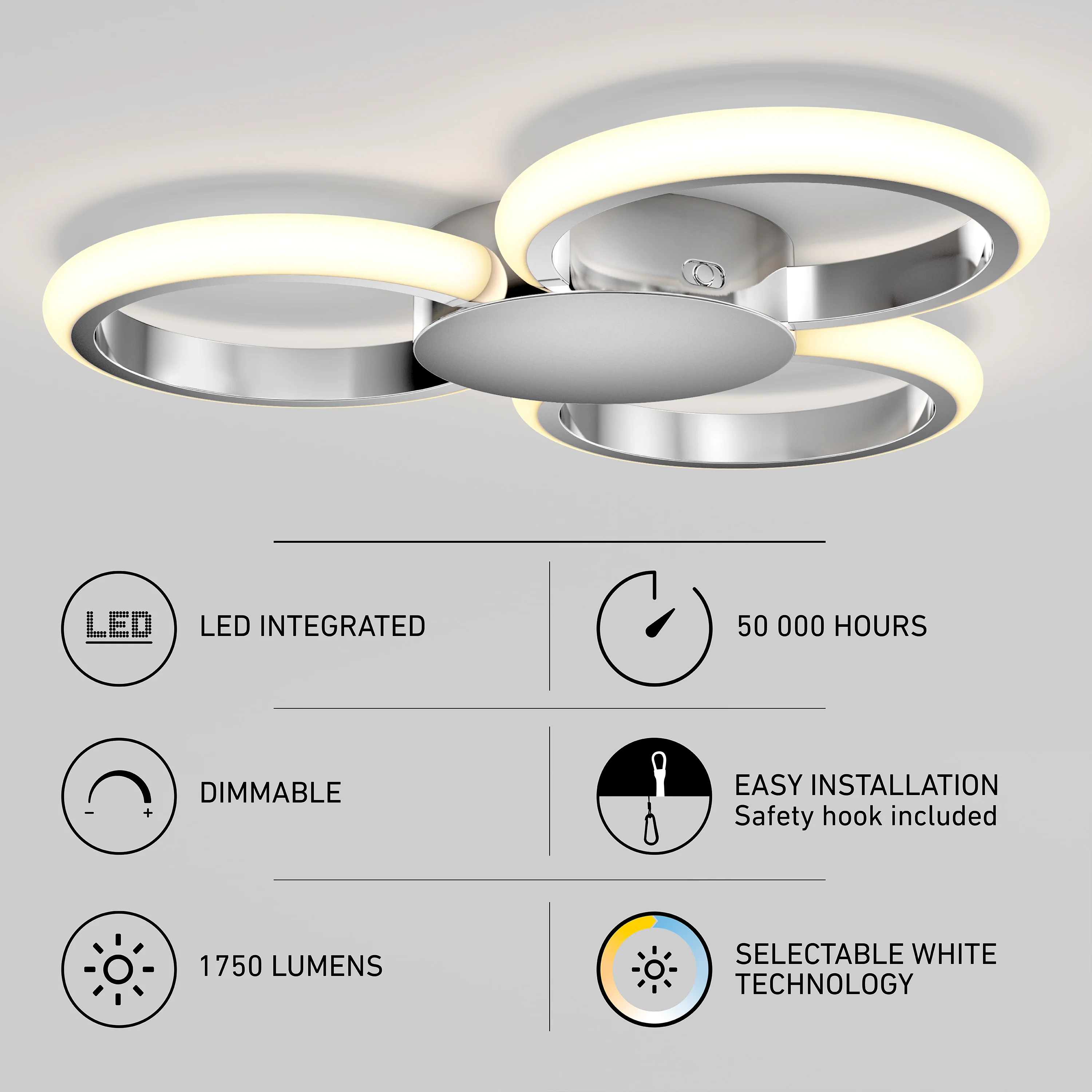 Nyala 15 in. LED flush mount light 5CCT - Image 26