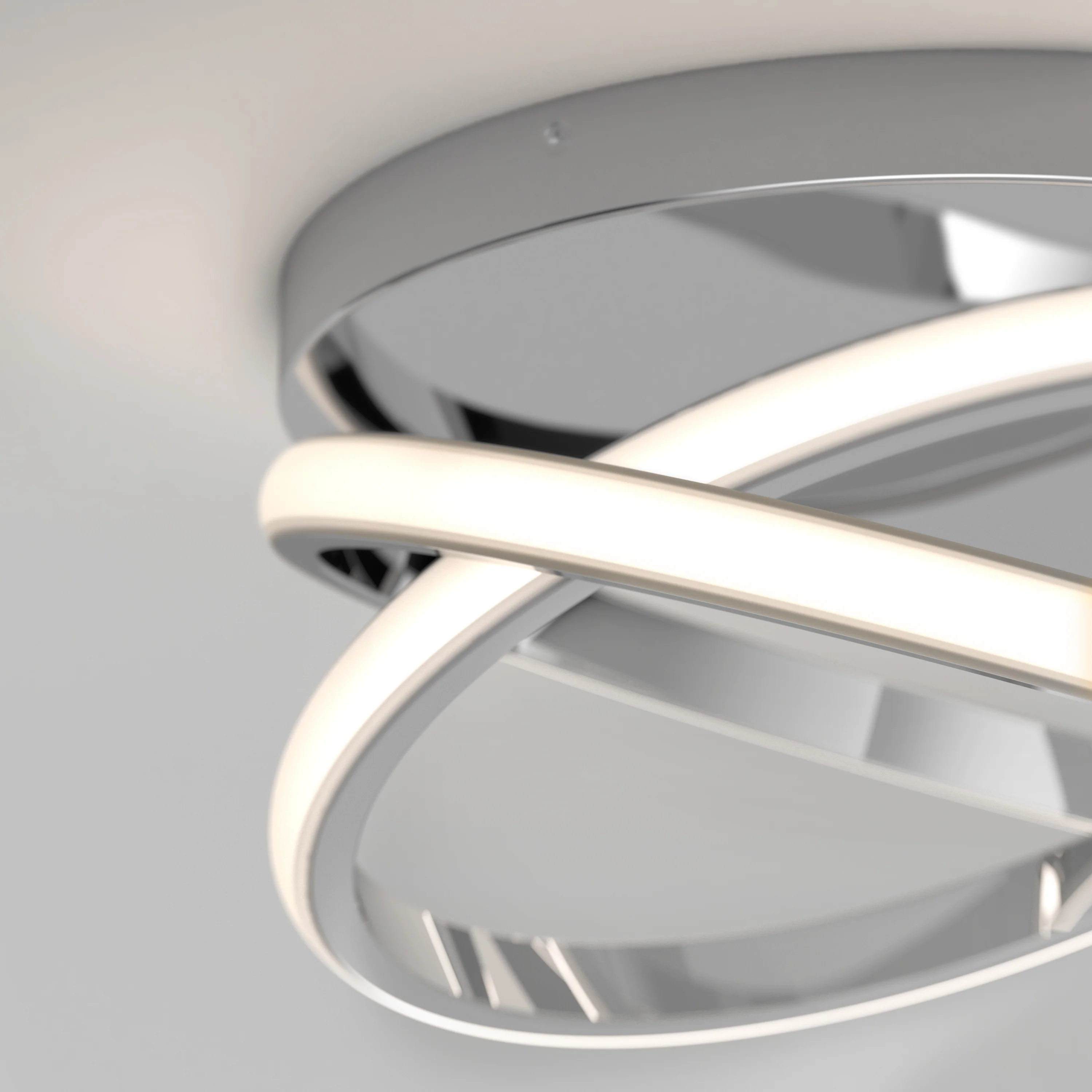 Orbia modern LED flush mount light 3 CCT - Image 18